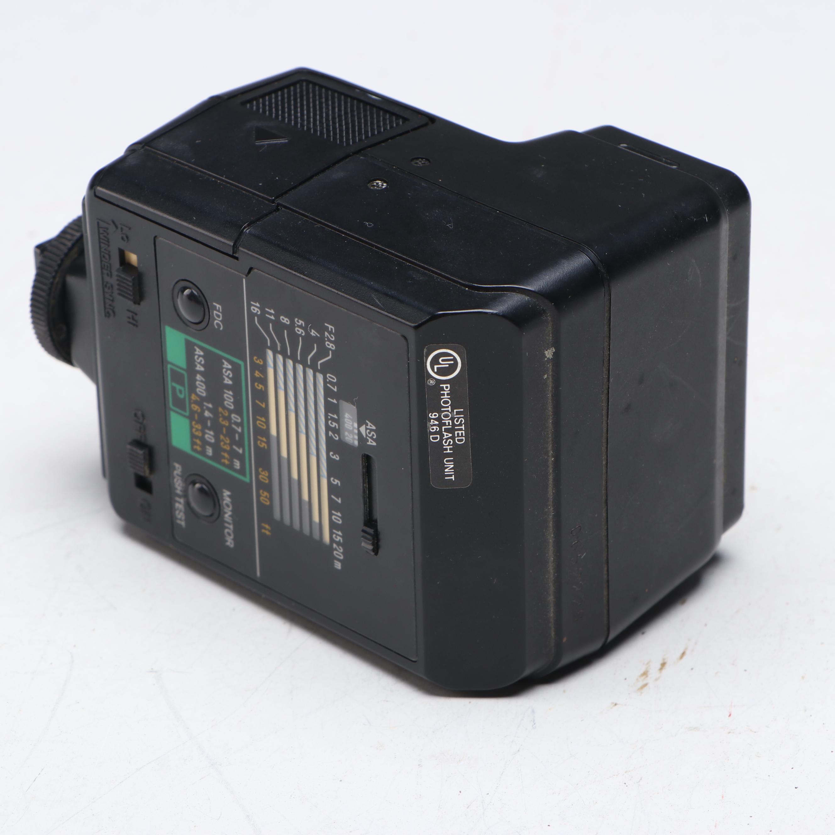 Minolta X-700 SLR Camera with Camera Bag, Flash and More Accessories