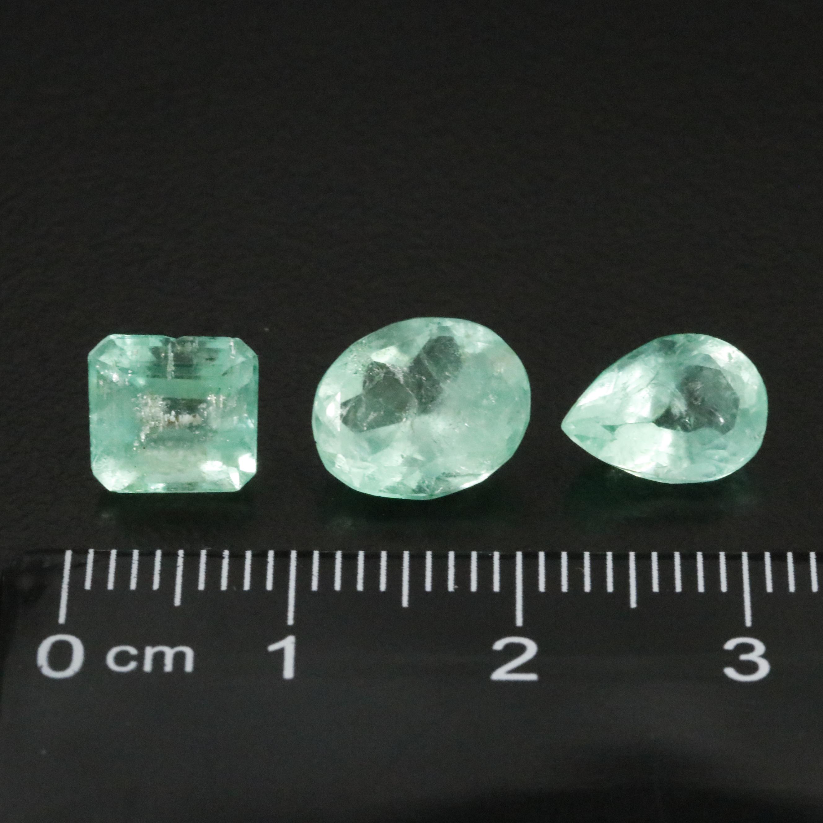 Loose 5.75 CTW Emeralds