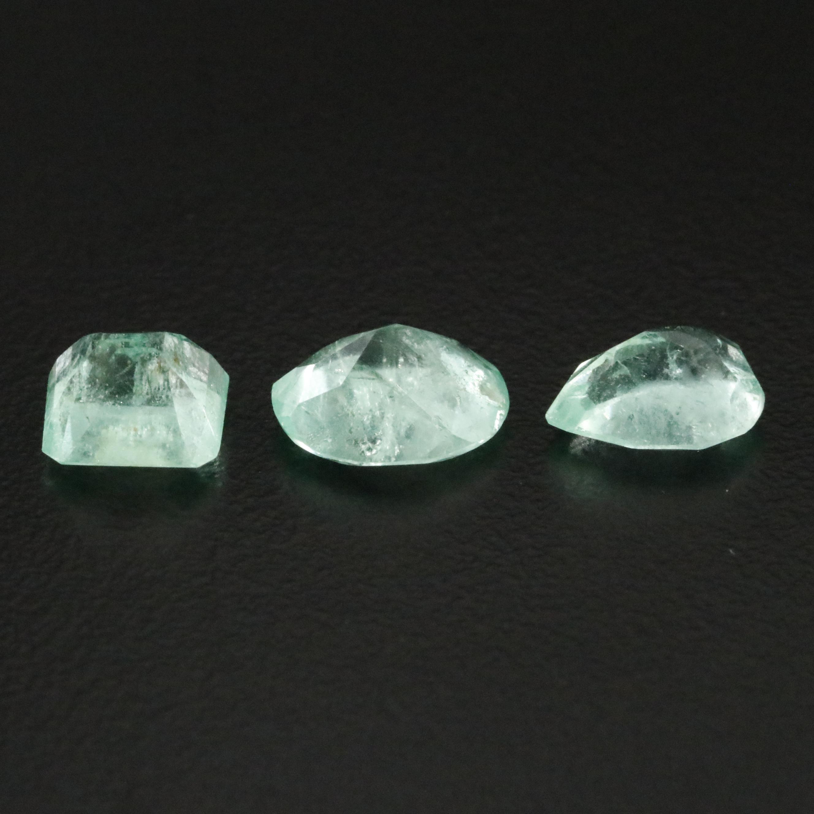 Loose 5.75 CTW Emeralds