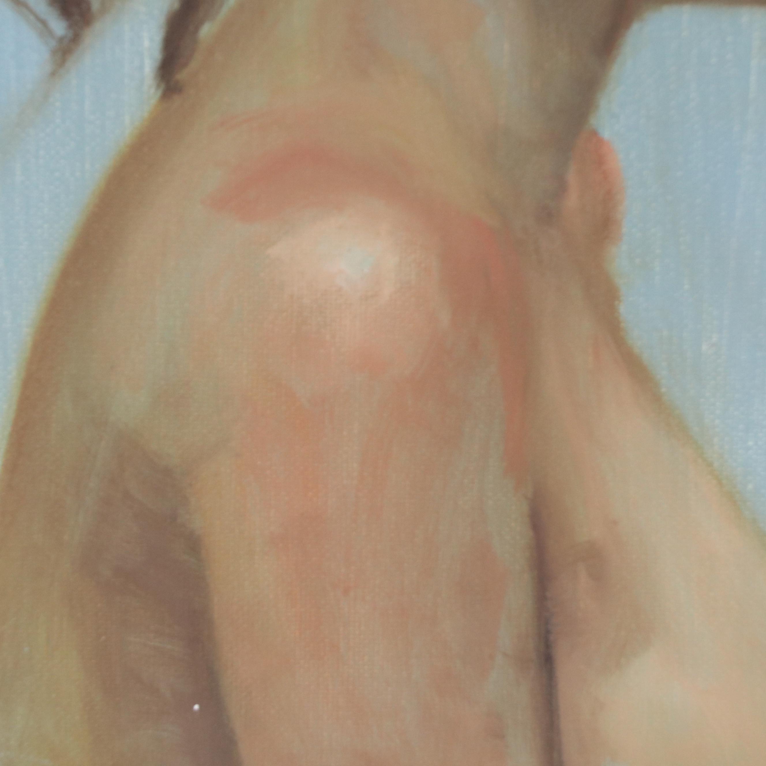 Oil Portrait Painting of Female Nude