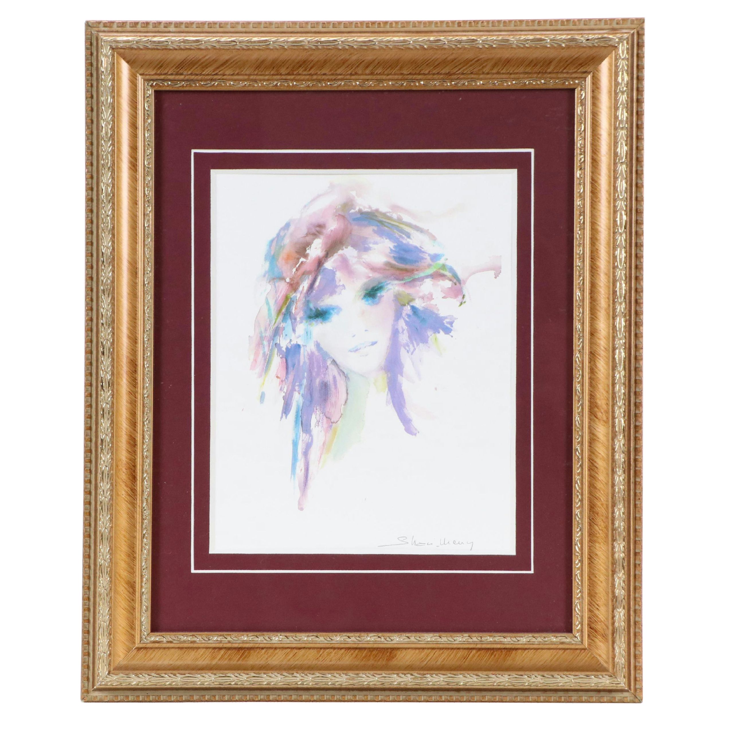 Shan Merry Seriolithograph "Amethysta," 2005