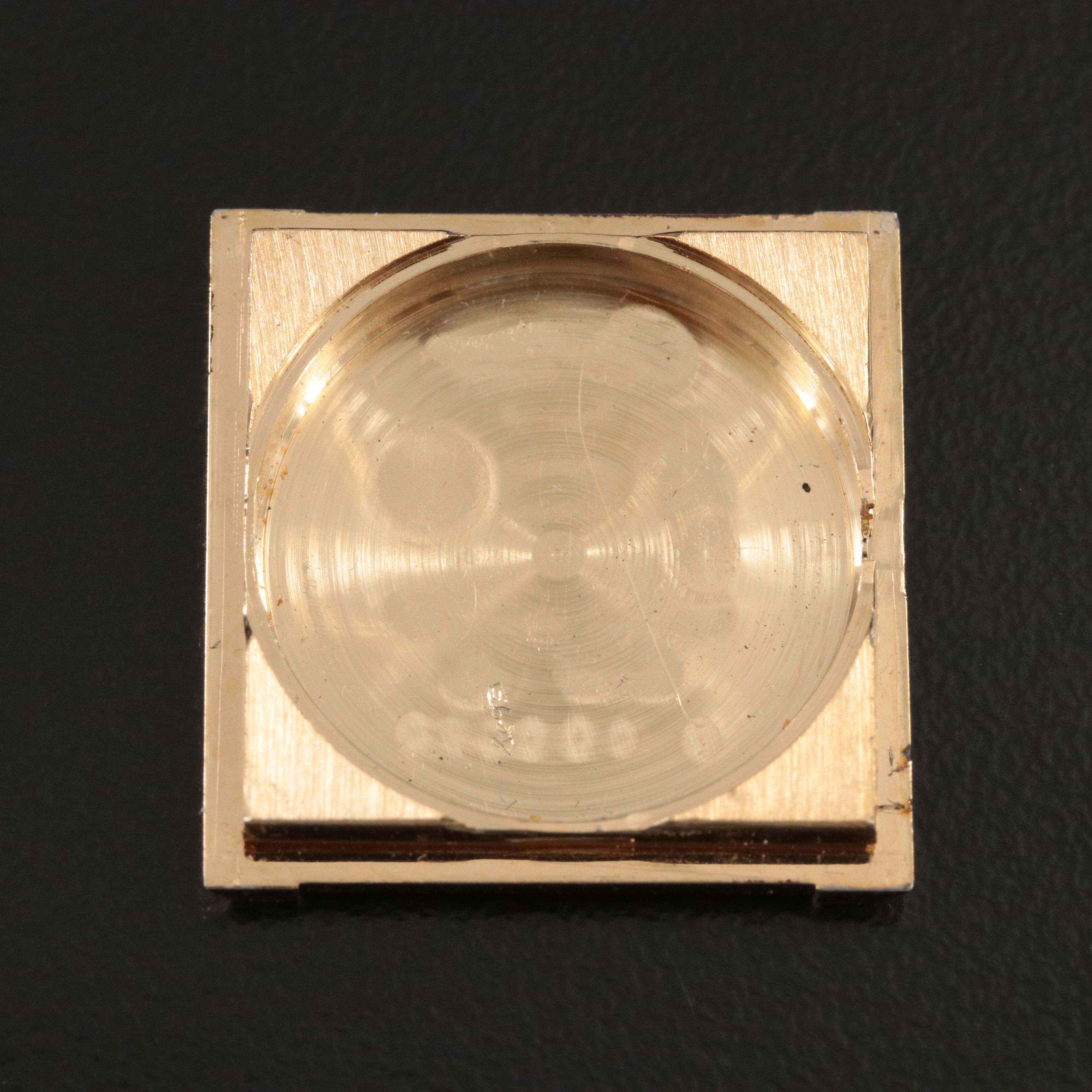 Cartier Must de Cartier Vermeil Tank Manual Wind Watch