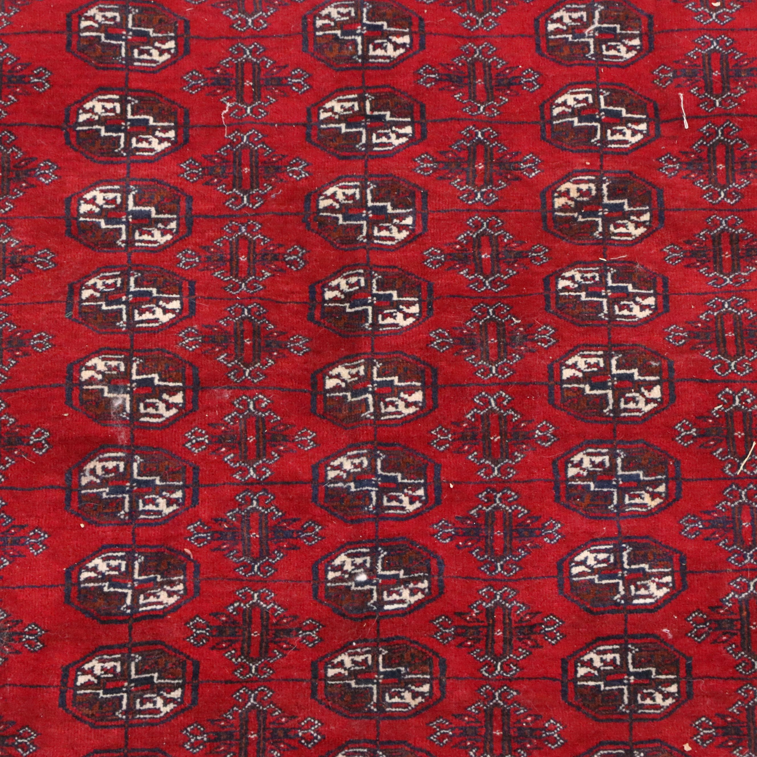 8'8 x 12'3 Hand-Knotted Pakistani Bokhara Room-Sized Rug