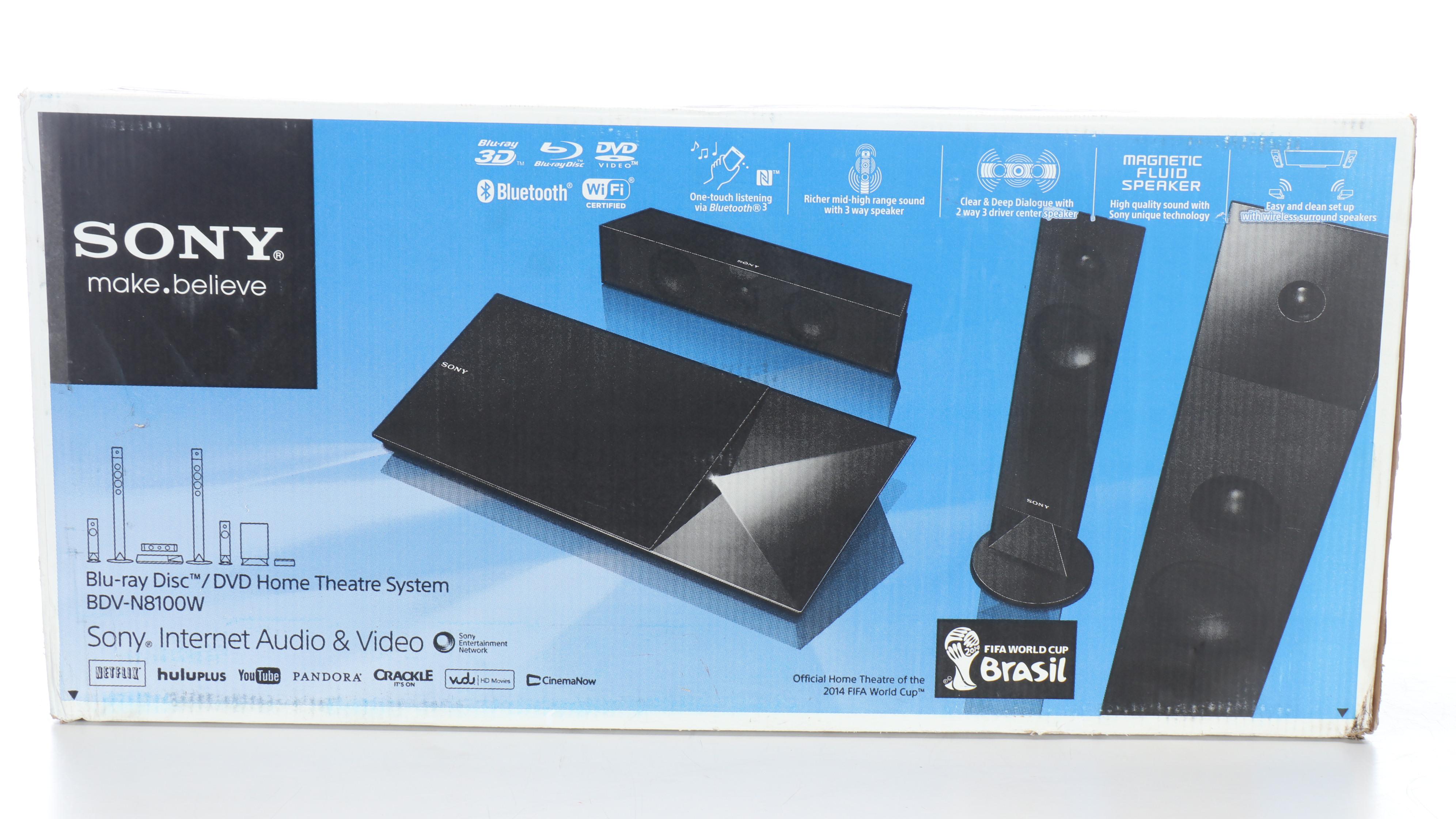 Sony BDV-N8100W 3D Blu-ray/DVD Home Theatre System