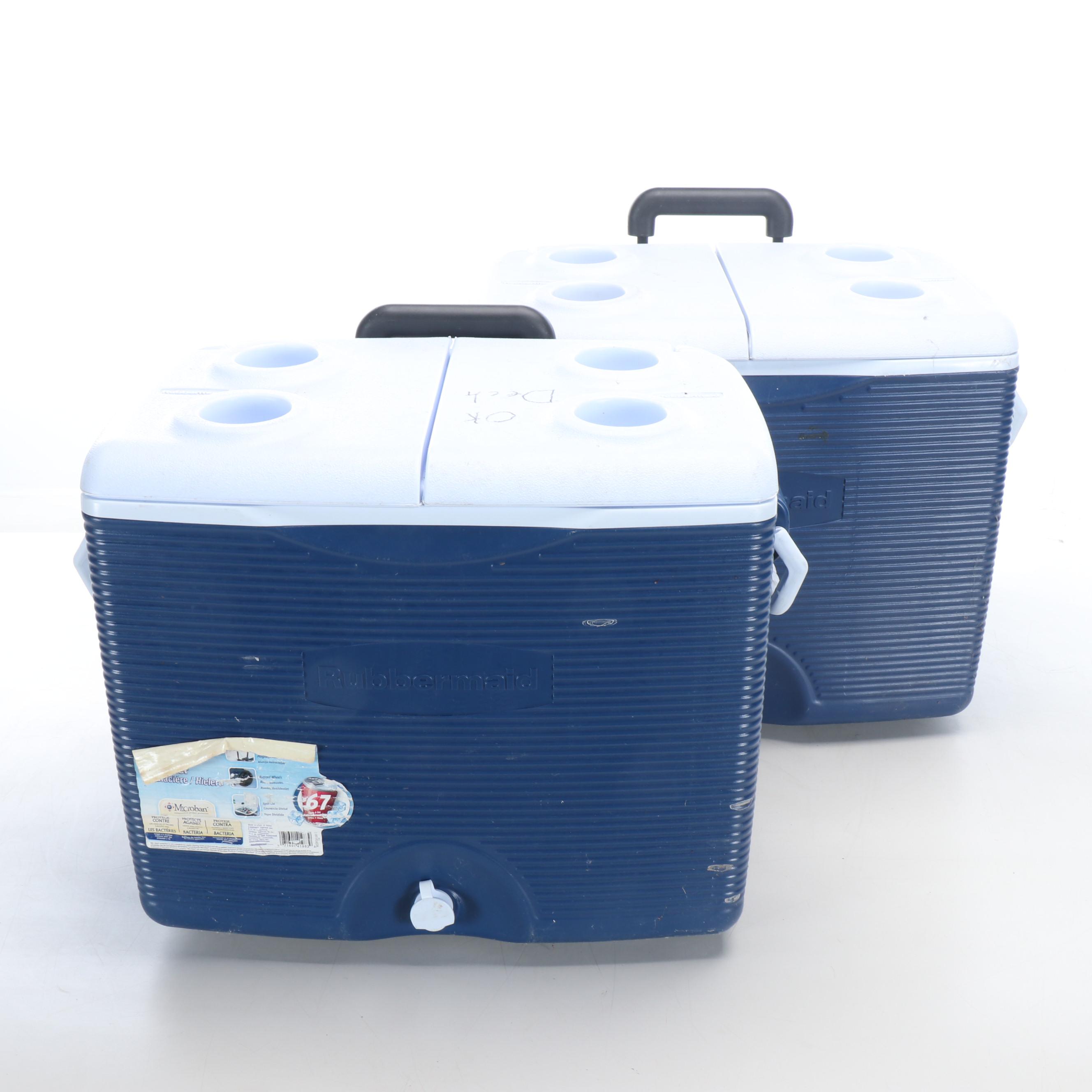 Rubbermaid Wheeled Coolers