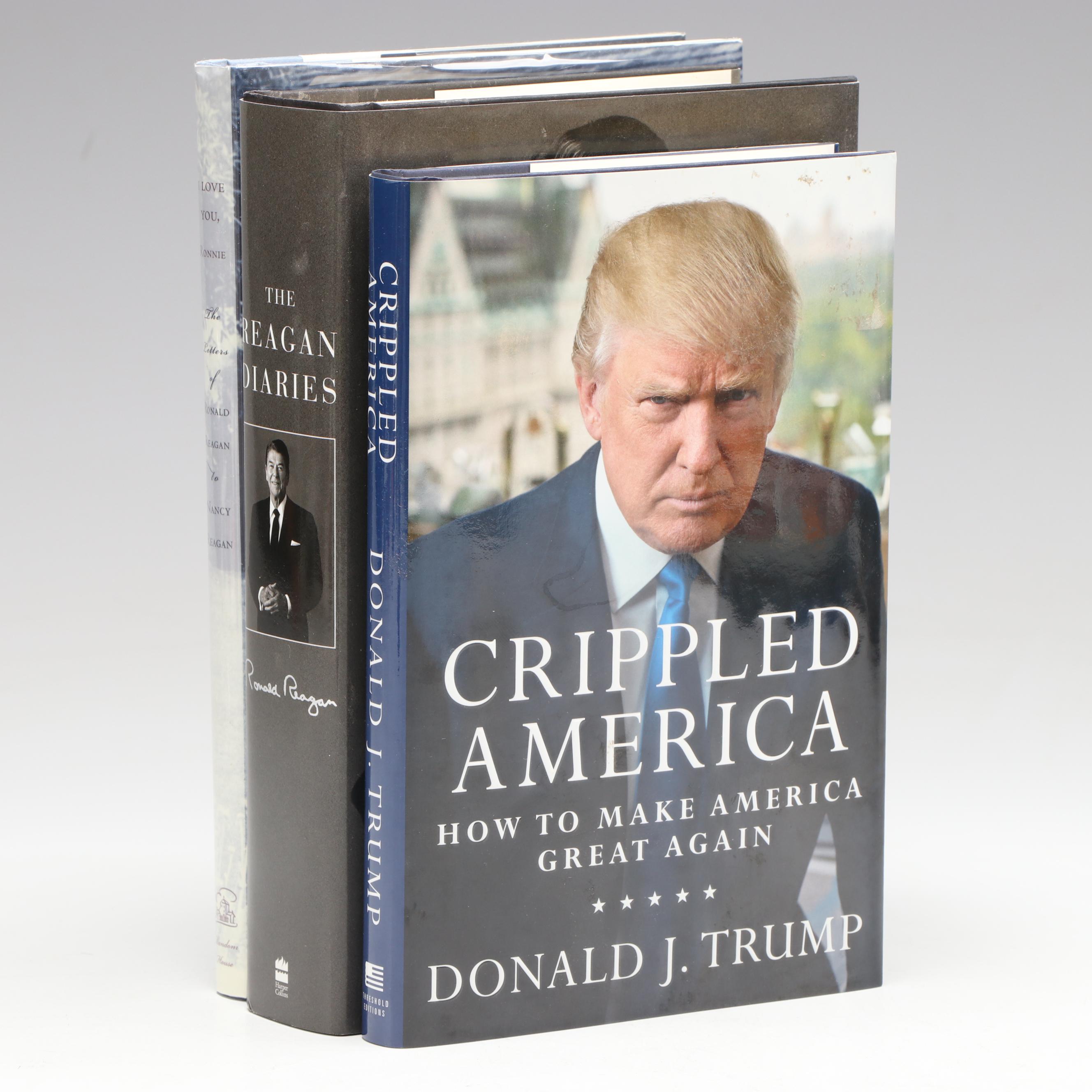 Signed First Edition "I Love You, Ronnie" by Nancy Reagan and More Books