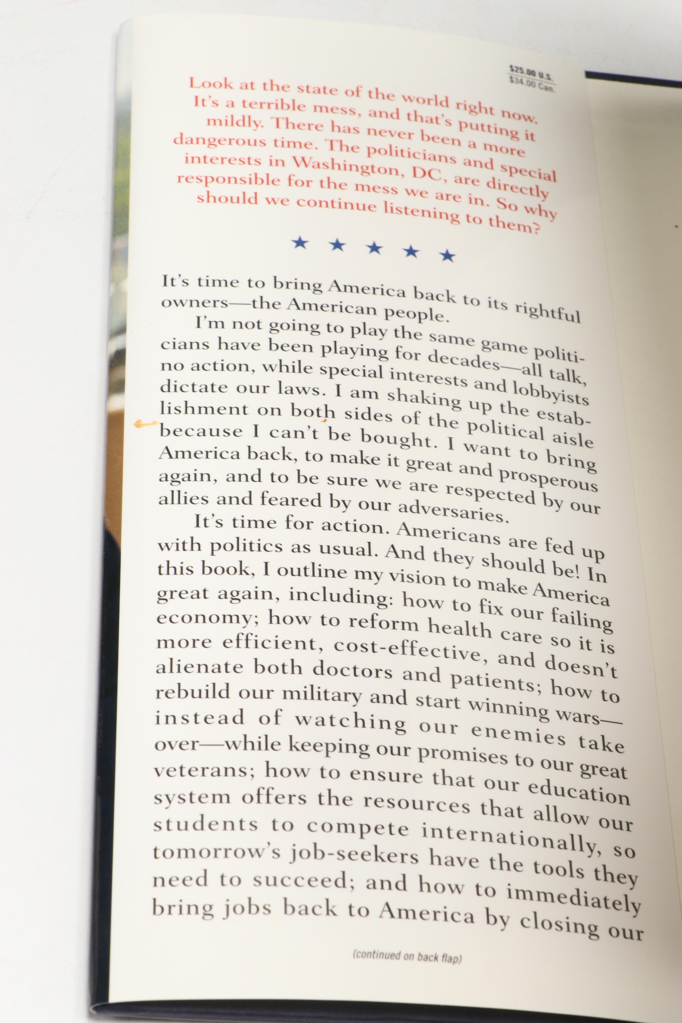 Signed First Edition "I Love You, Ronnie" by Nancy Reagan and More Books