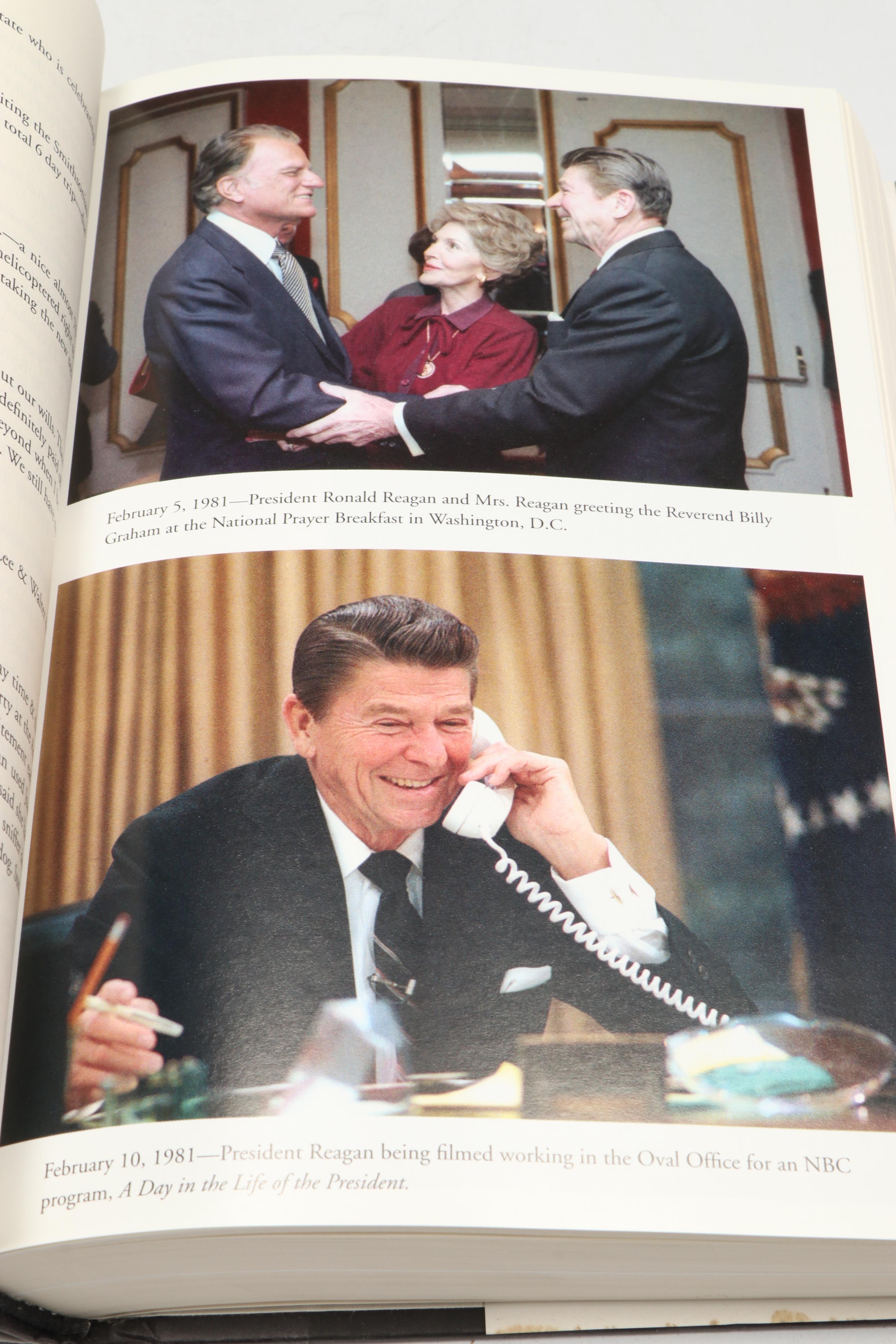 Signed First Edition "I Love You, Ronnie" by Nancy Reagan and More Books