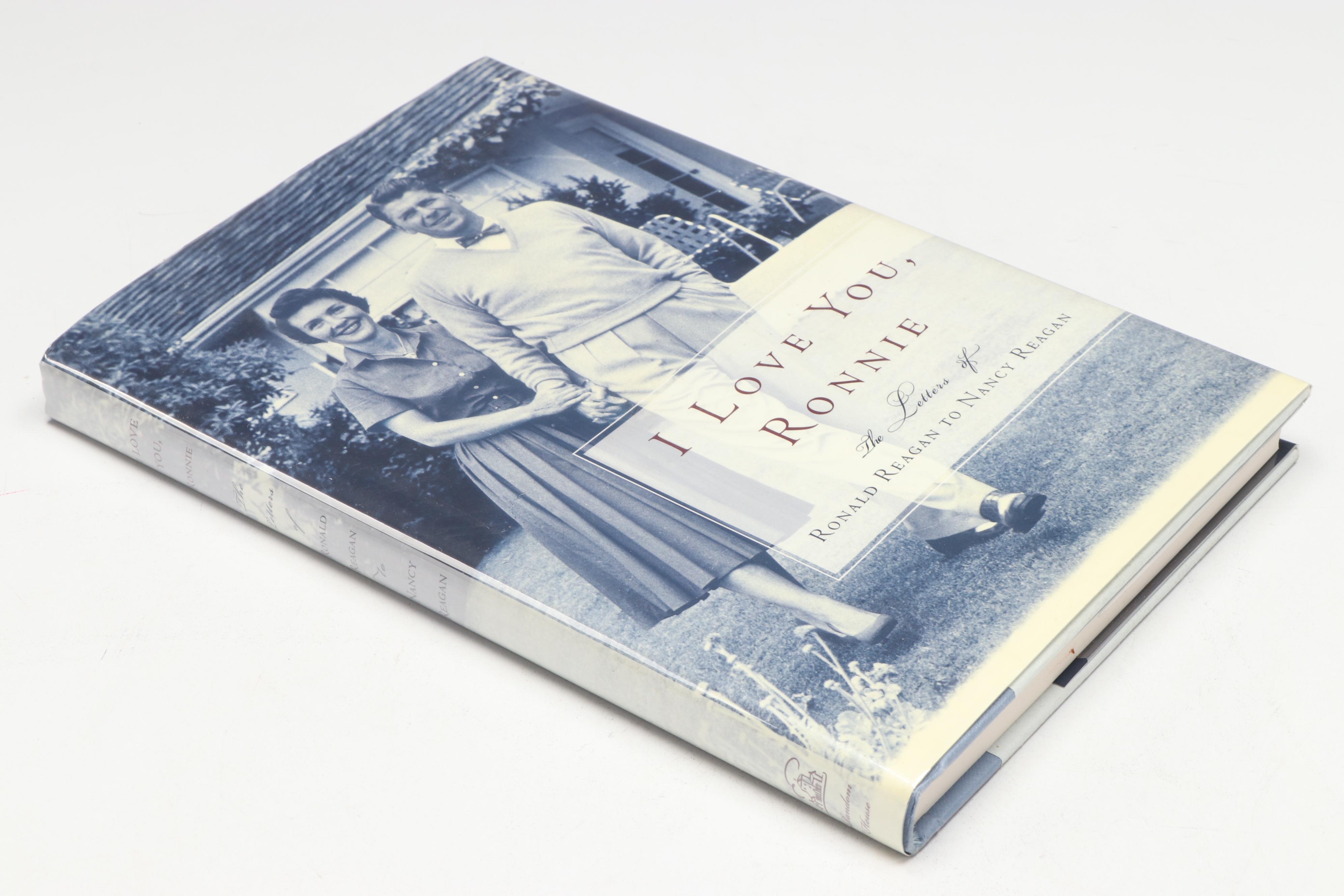 Signed First Edition "I Love You, Ronnie" by Nancy Reagan and More Books