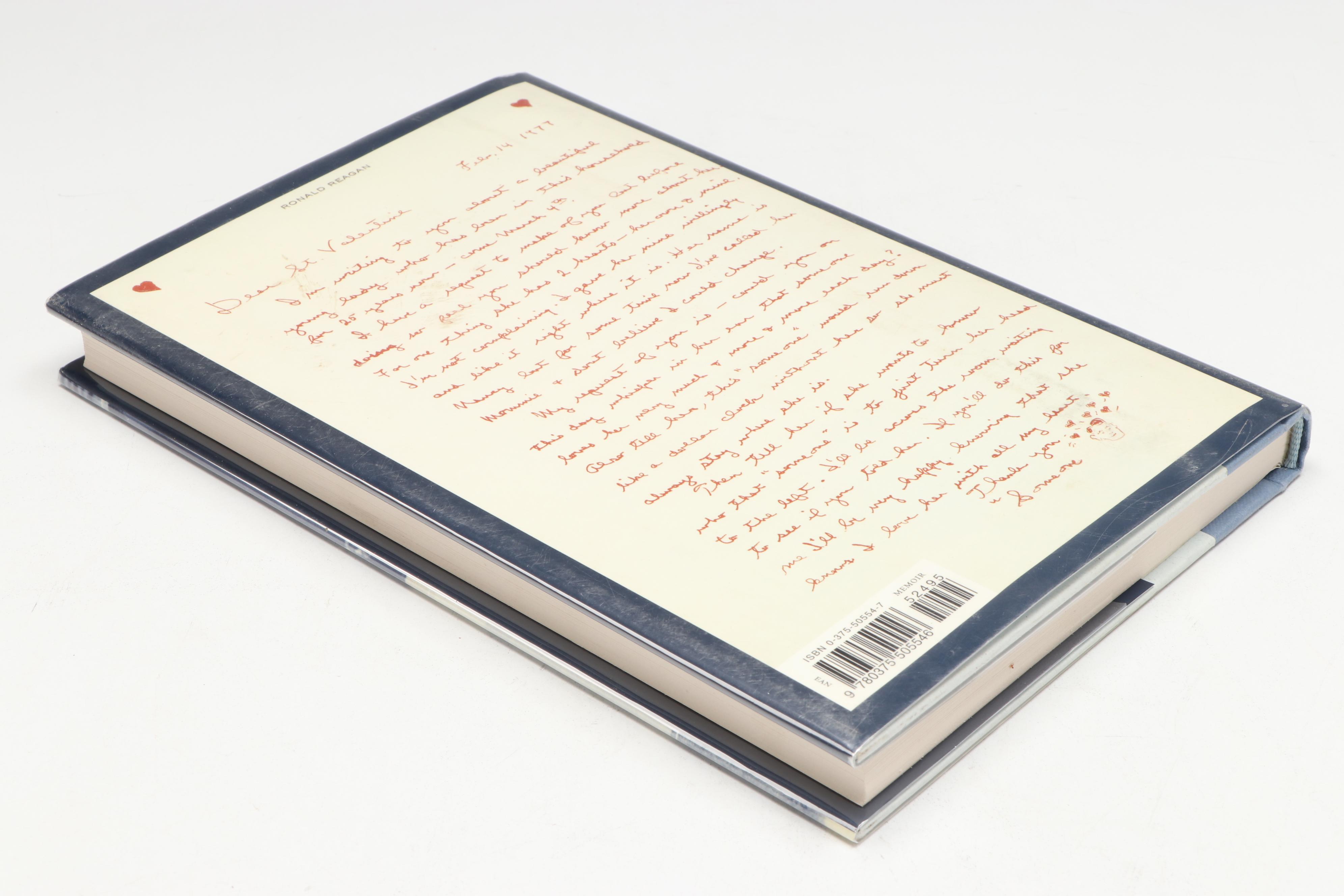 Signed First Edition "I Love You, Ronnie" by Nancy Reagan and More Books