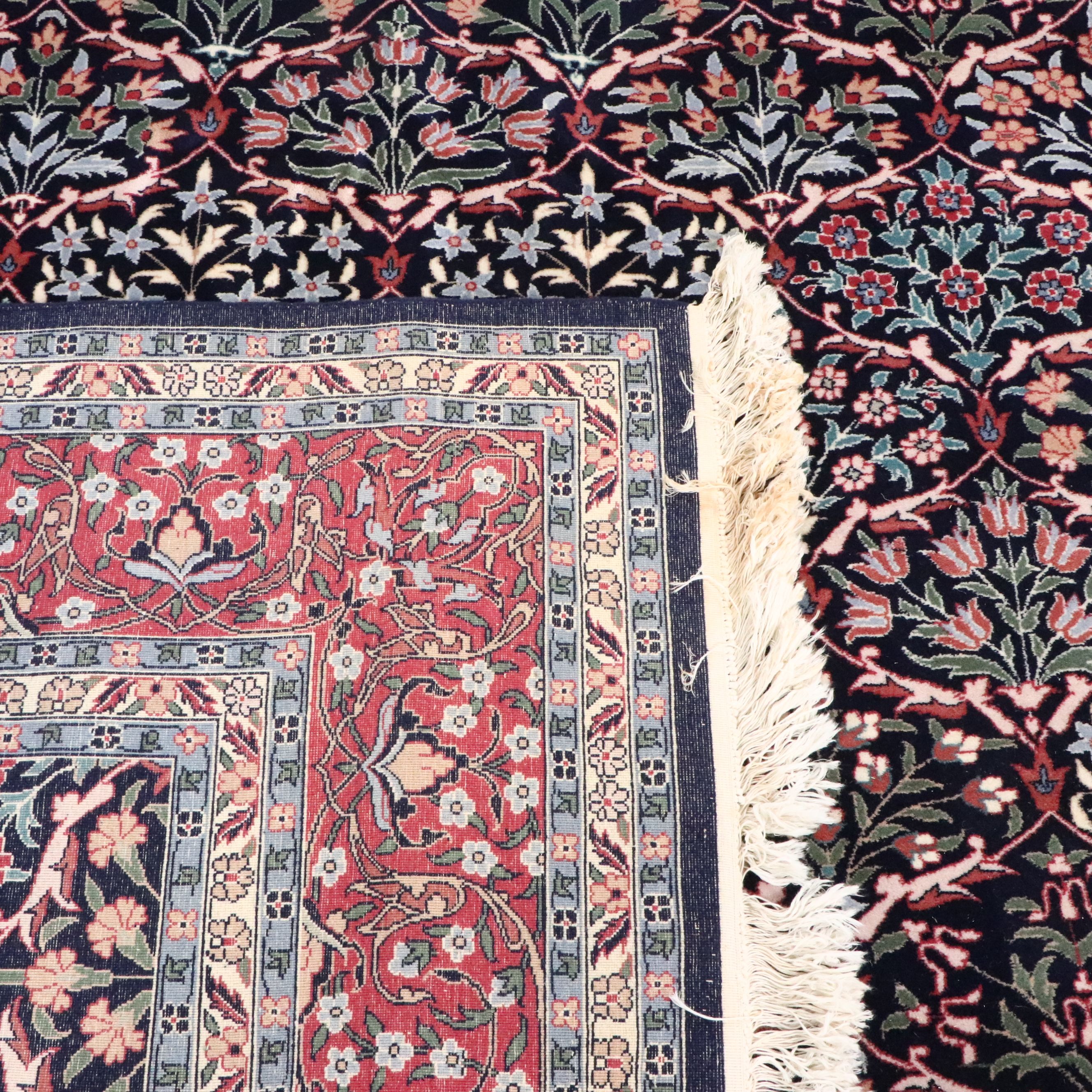 8'1 x 10'5 Hand-Knotted Persian Tabriz Area Rug