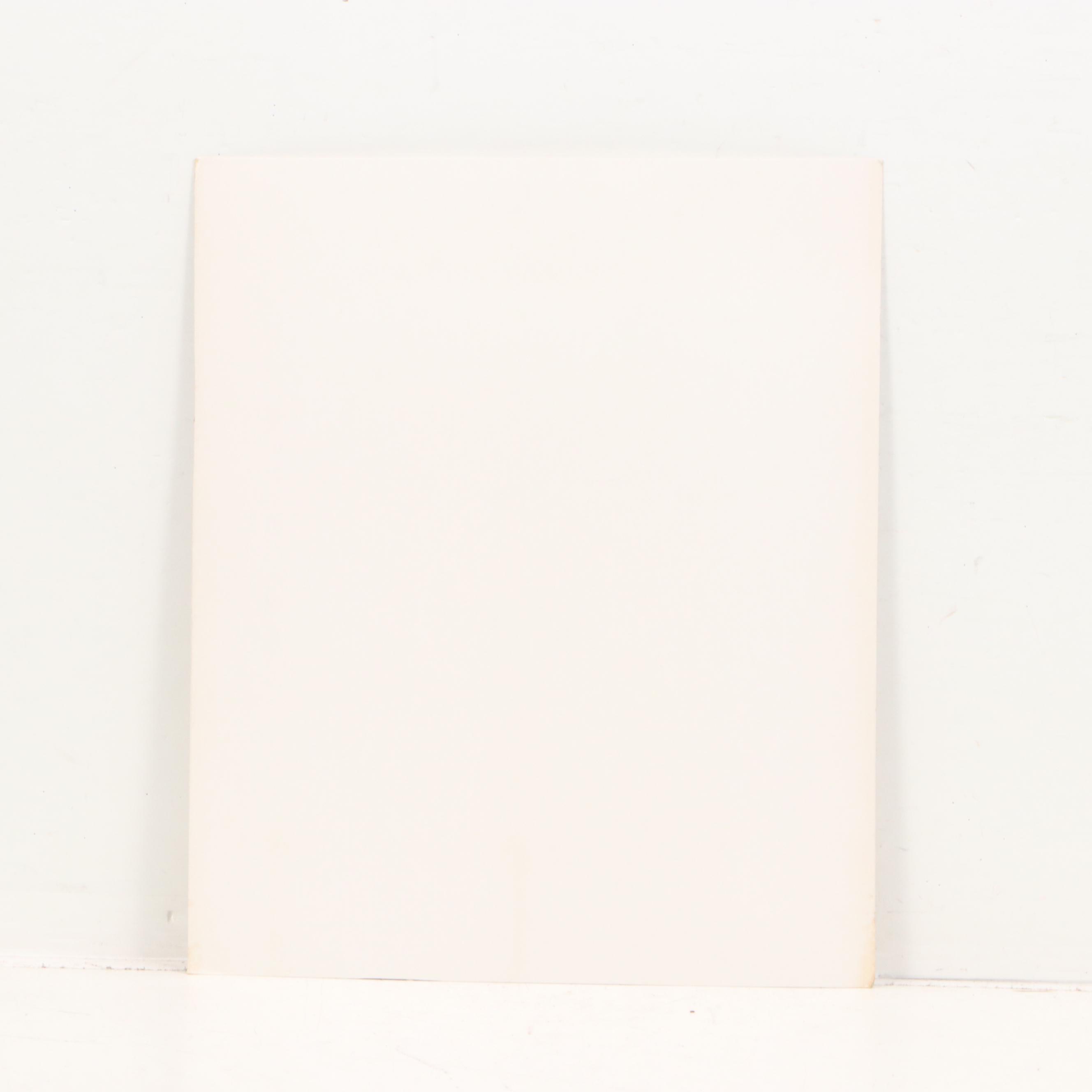 June Skowonski Onesti Abstract Lithograph "Vortex"