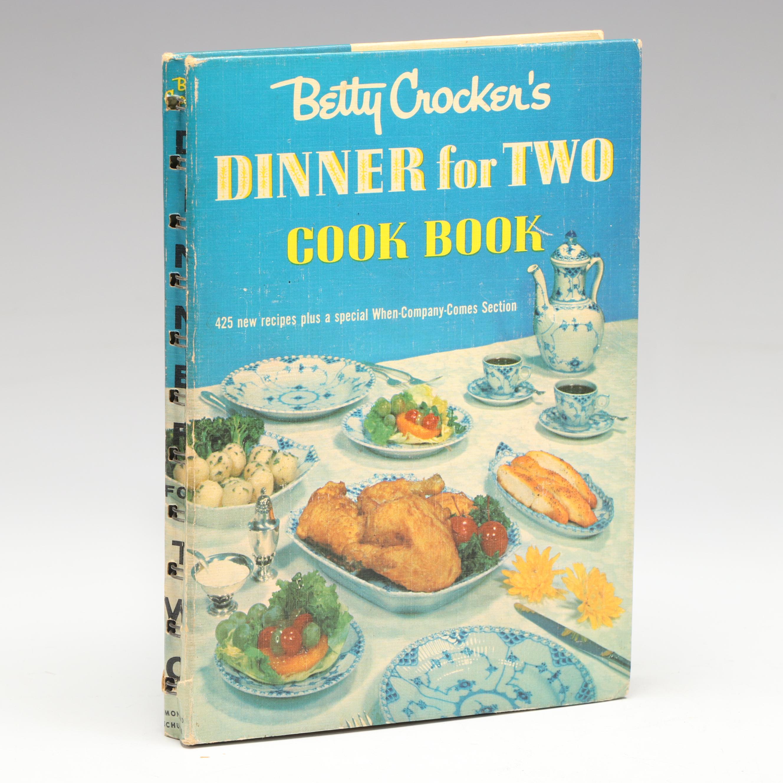 Charley Harper Illustrated First Edition "Betty Crocker's Dinner for Two," 1958
