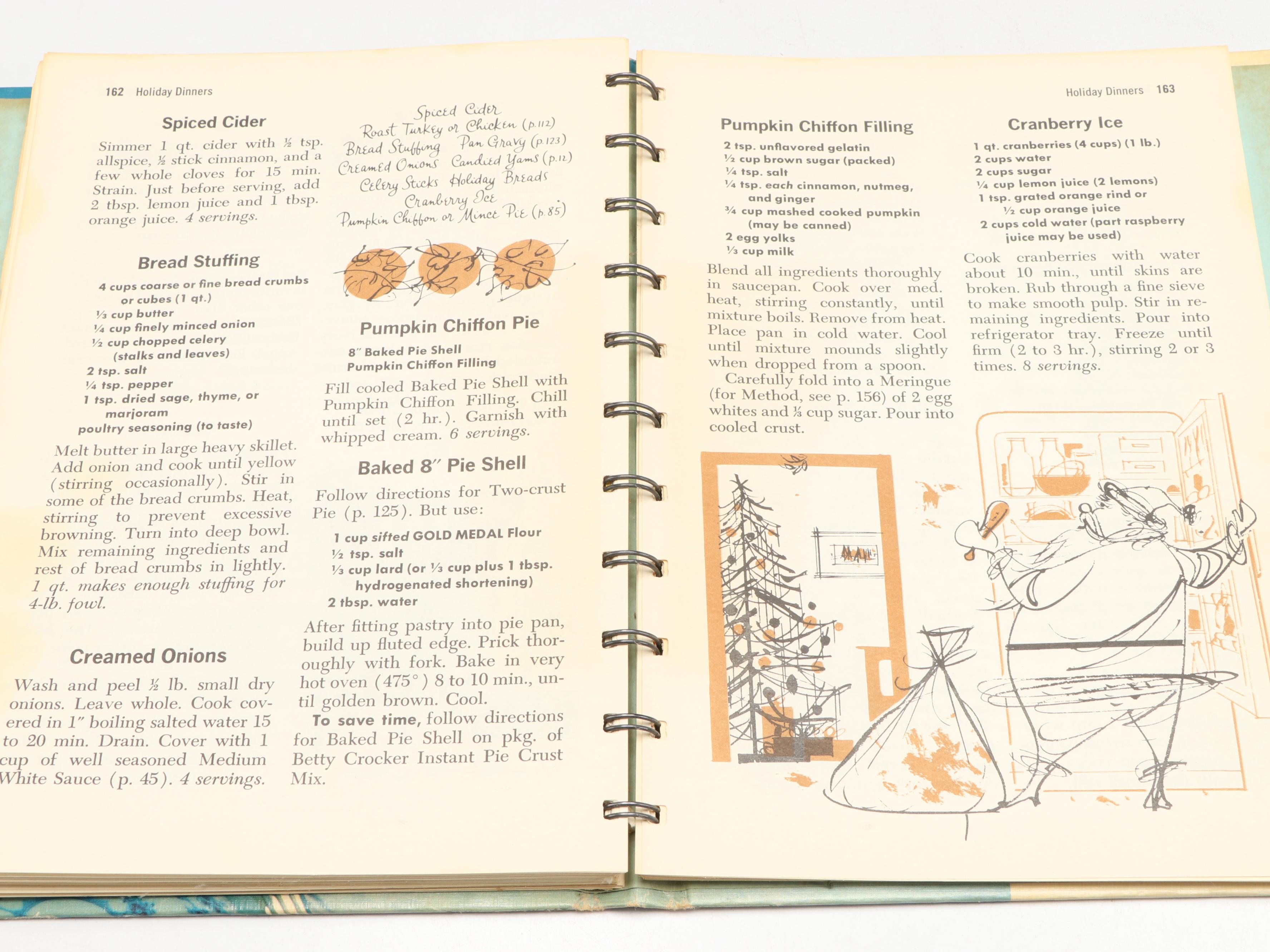 Charley Harper Illustrated First Edition "Betty Crocker's Dinner for Two," 1958