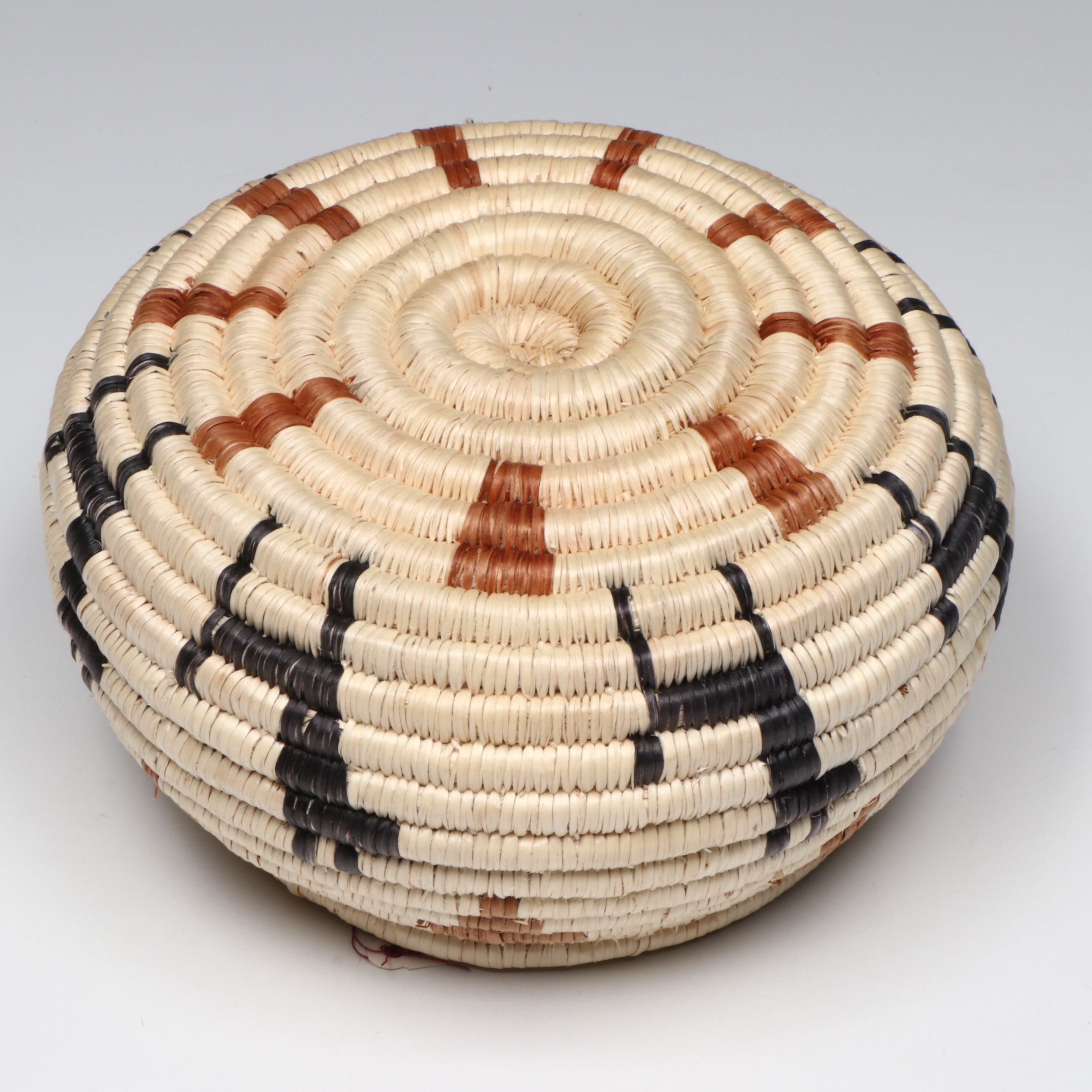 Mexican Woven Limberbush Baskets with Animal Depictions