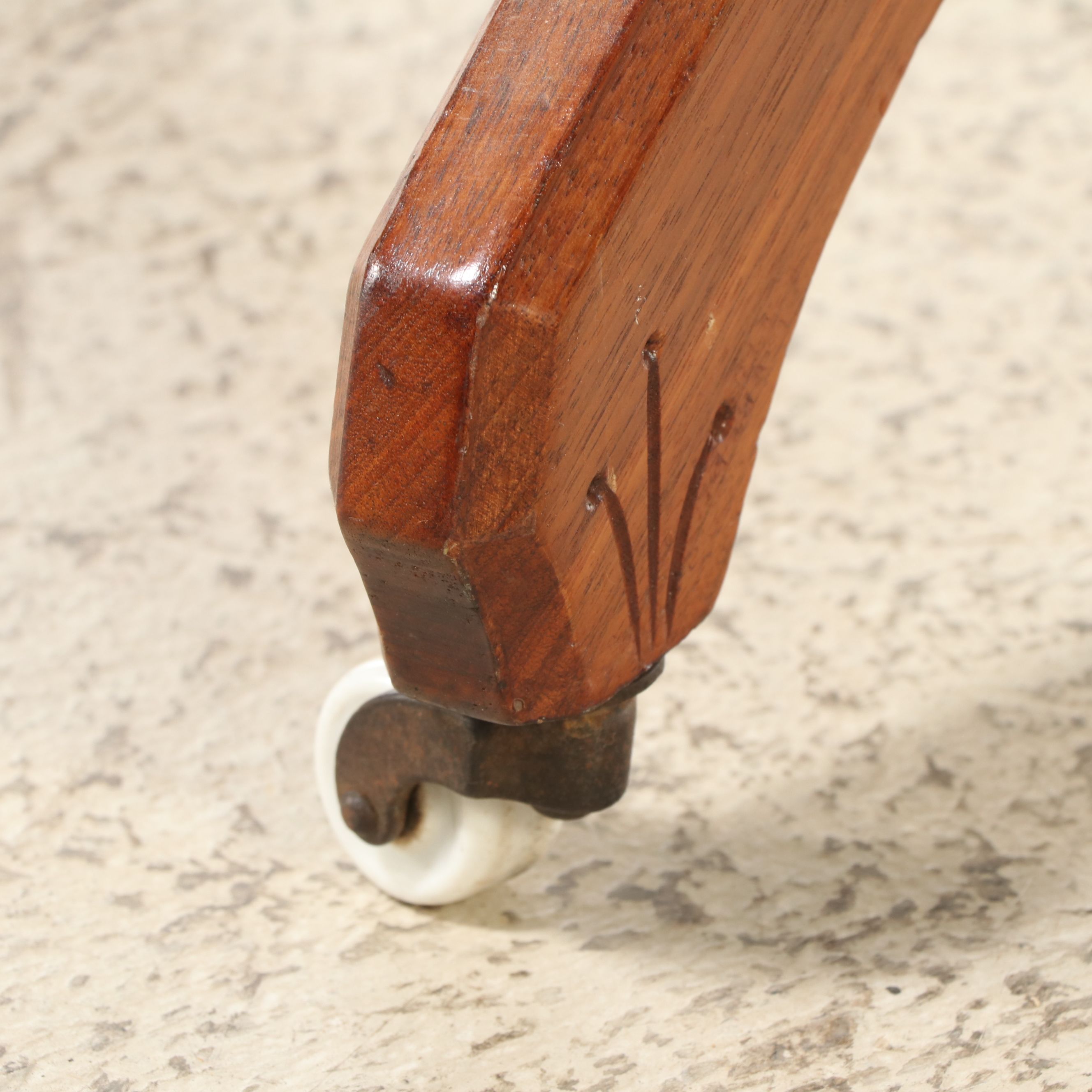 Victorian Eastlake Style Walnut and Burl Table, Late 19th/Early 20th Century