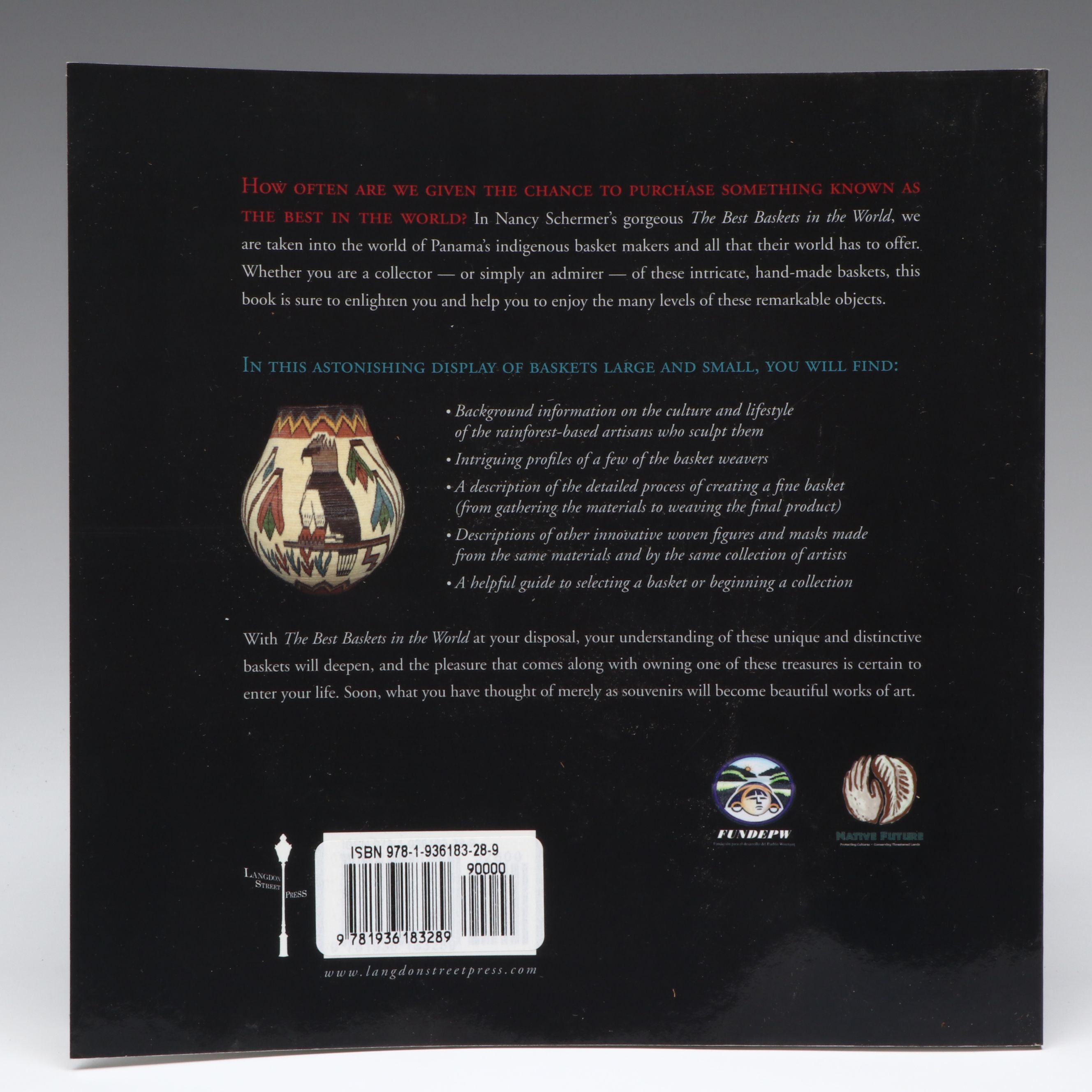 Rosa Elvida Emberá-Wounaan Woven Chunga and Nahuala Fiber Doll with Other Crown