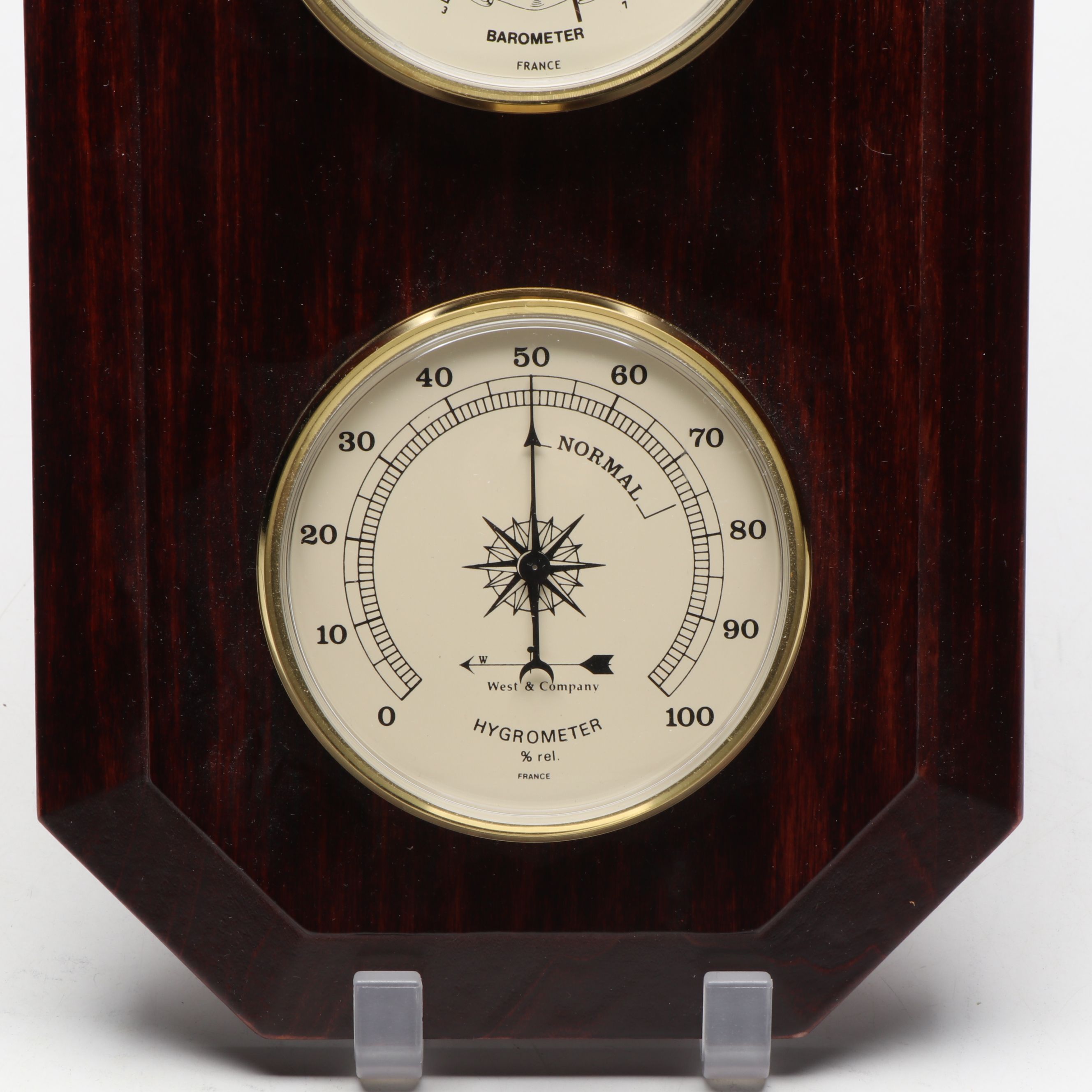 West & Company Combination Weather Station with Italian Globe