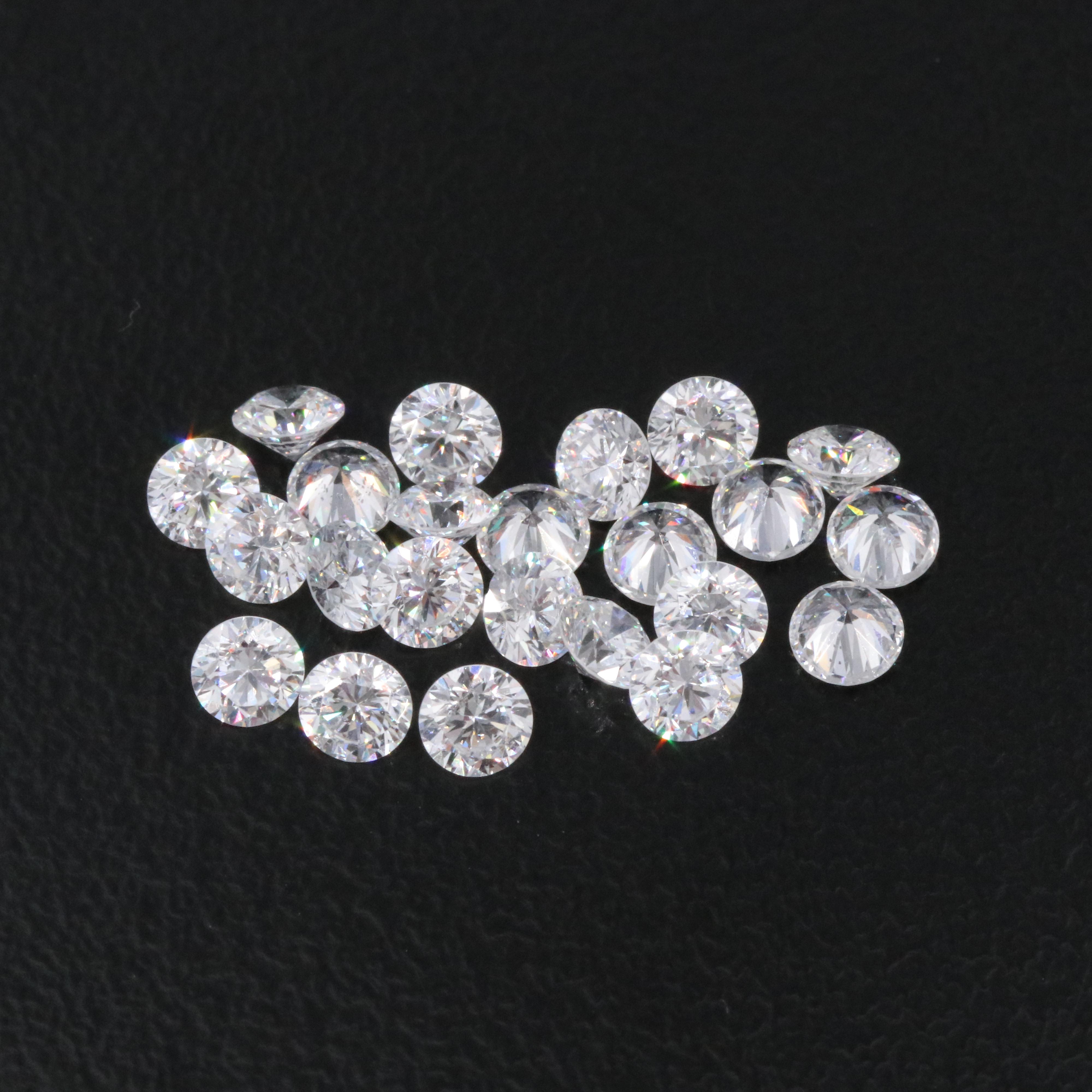 Loose 2.76 CTW Lab Grown Diamonds
