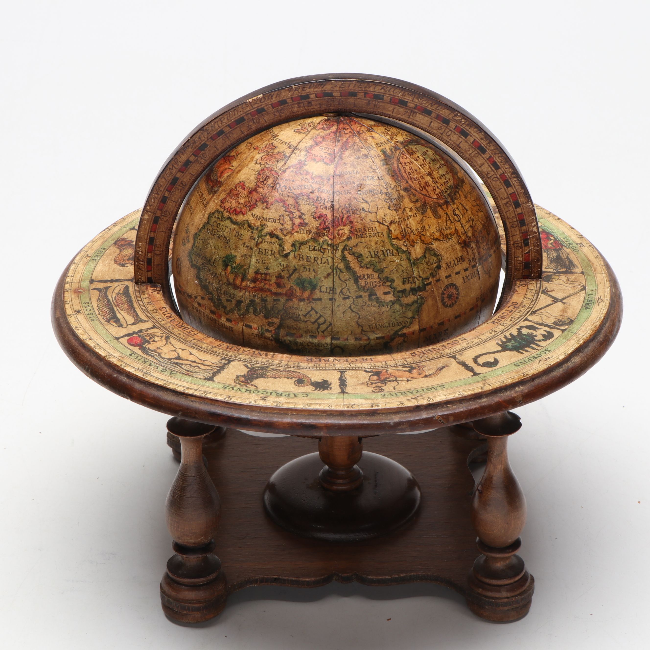 West & Company Combination Weather Station with Italian Globe