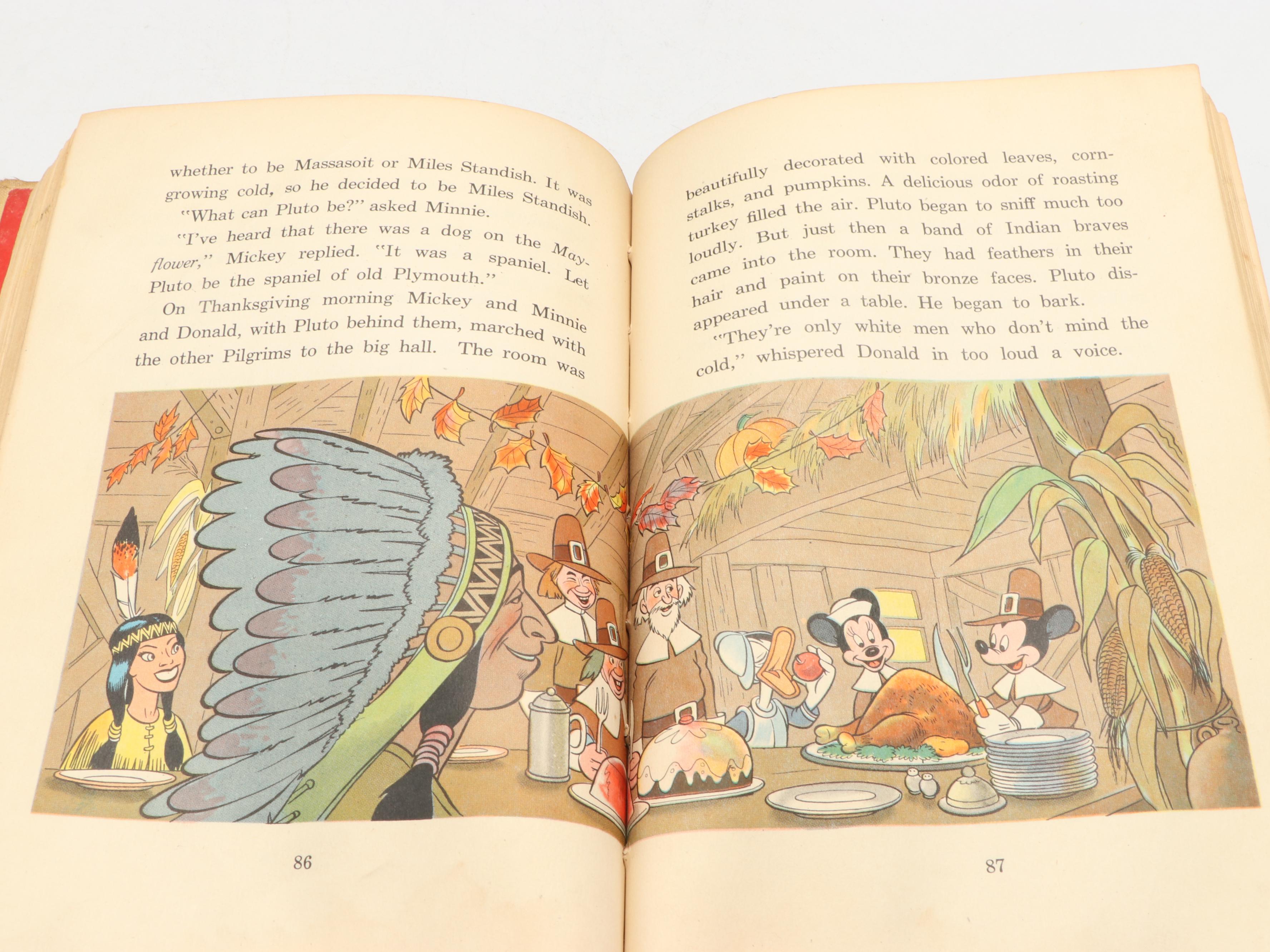 "Mickey Sees the U.S.A." with More Vintage Walt Disney Books