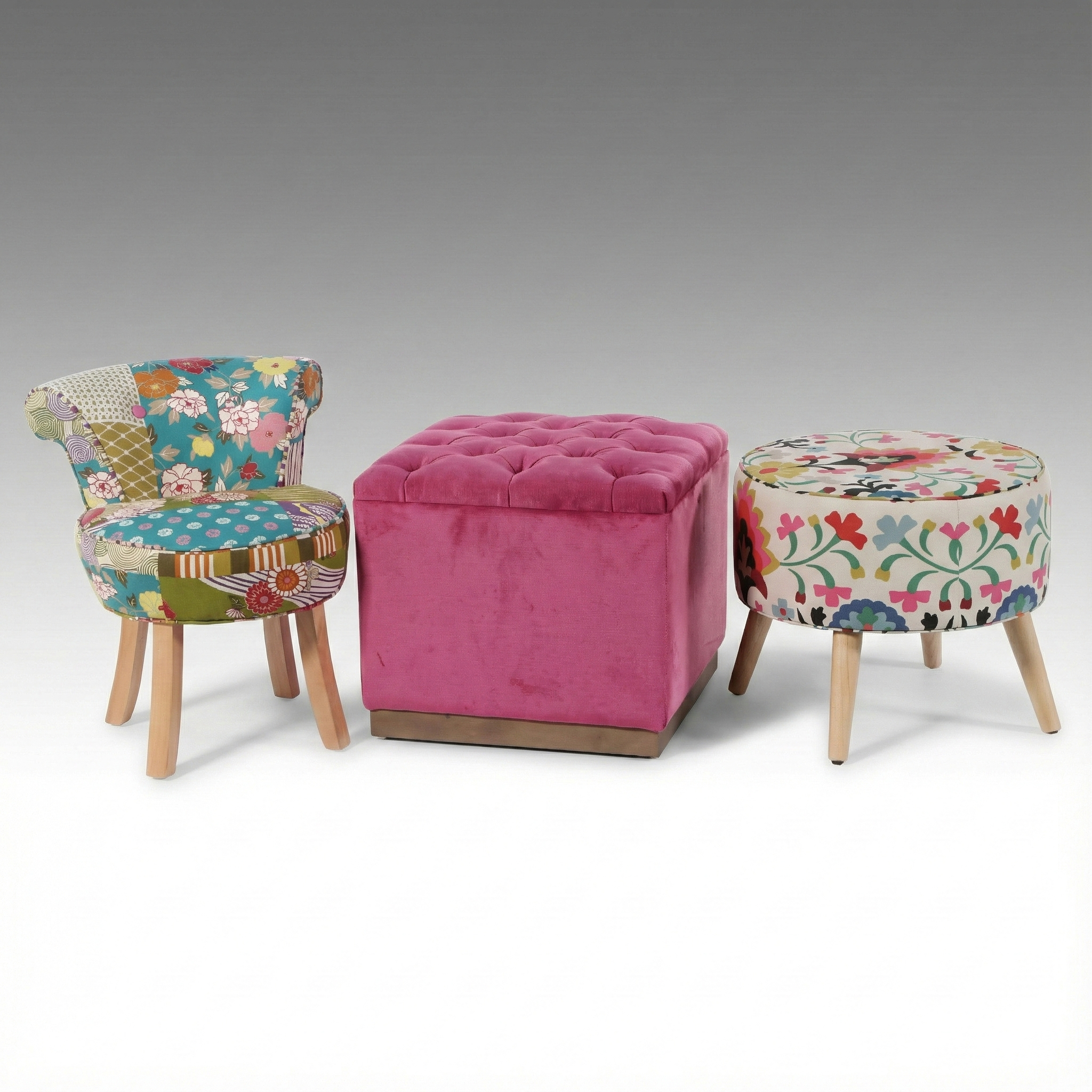 Contemporary Skyline Imports Footstool with Other Ottomans