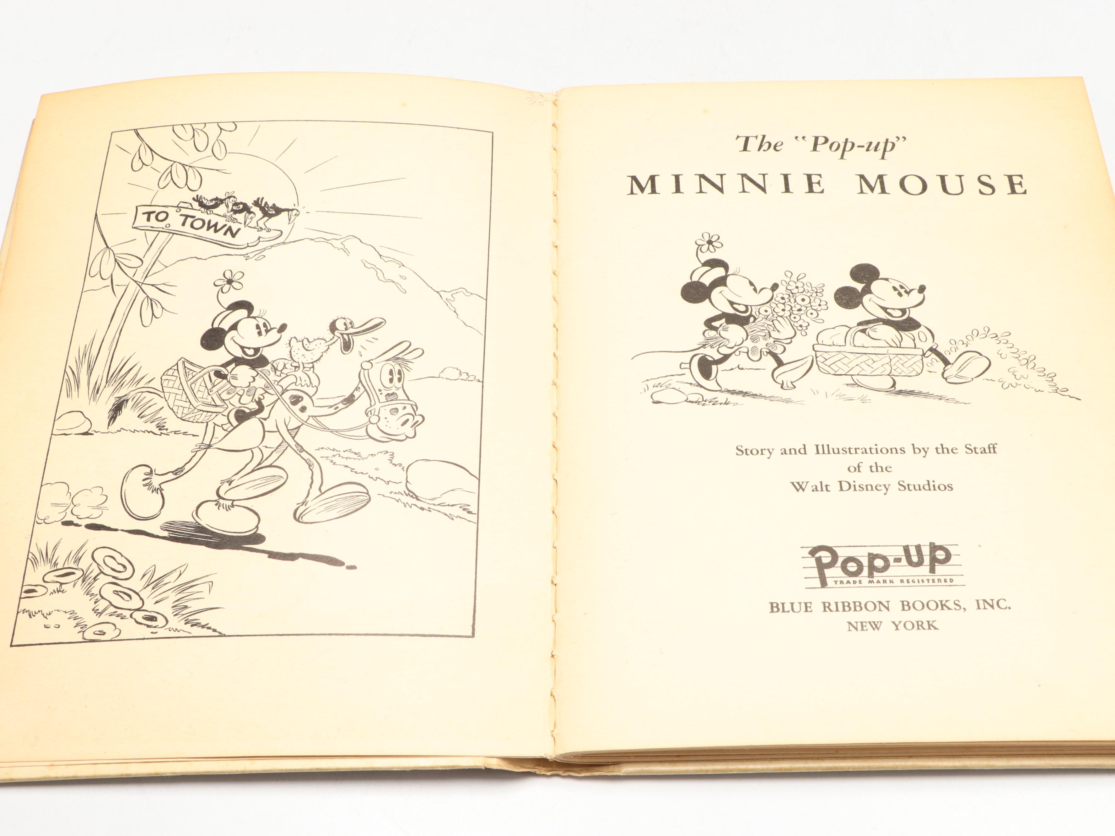 "Mickey Sees the U.S.A." with More Vintage Walt Disney Books