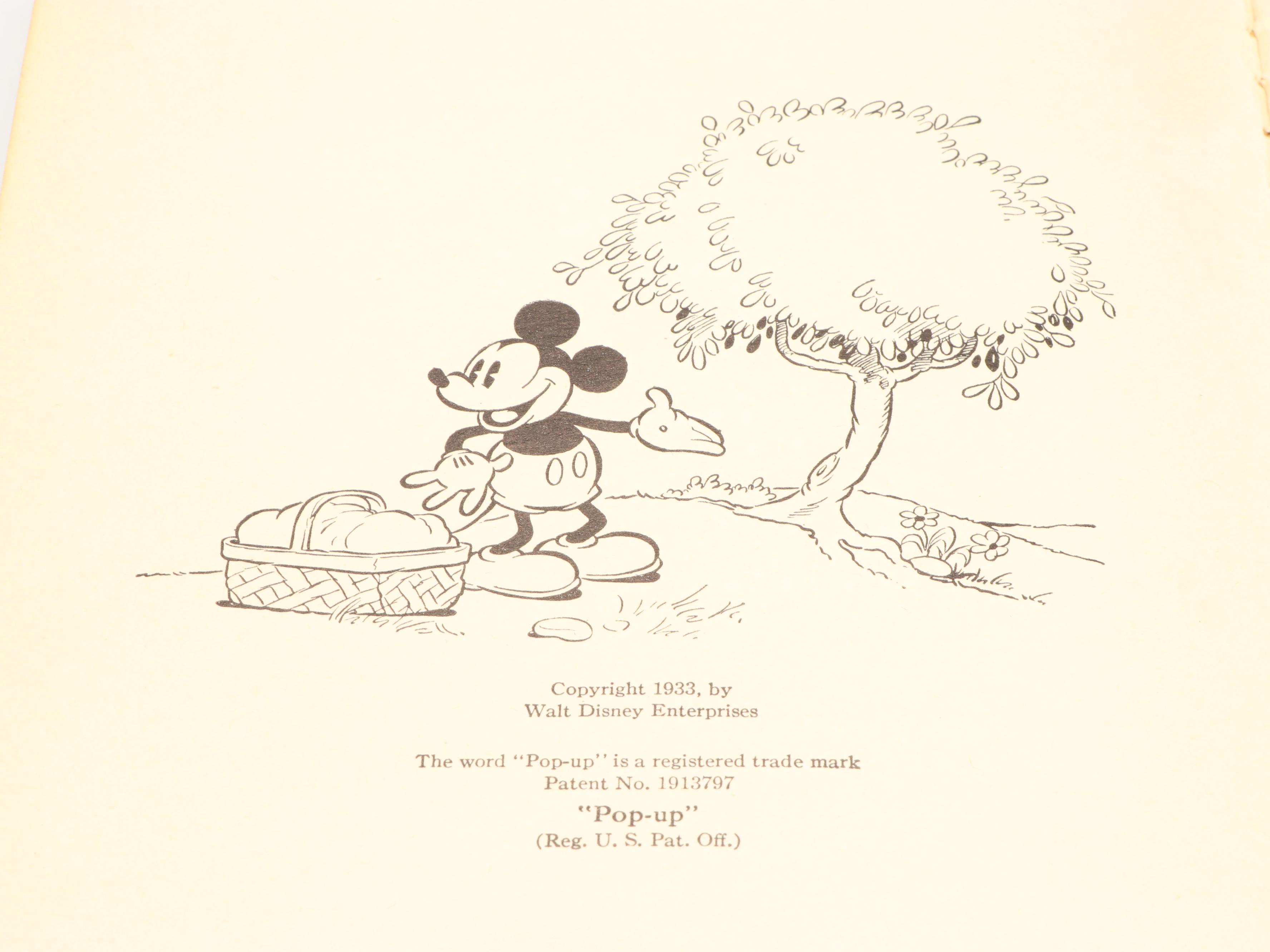 "Mickey Sees the U.S.A." with More Vintage Walt Disney Books