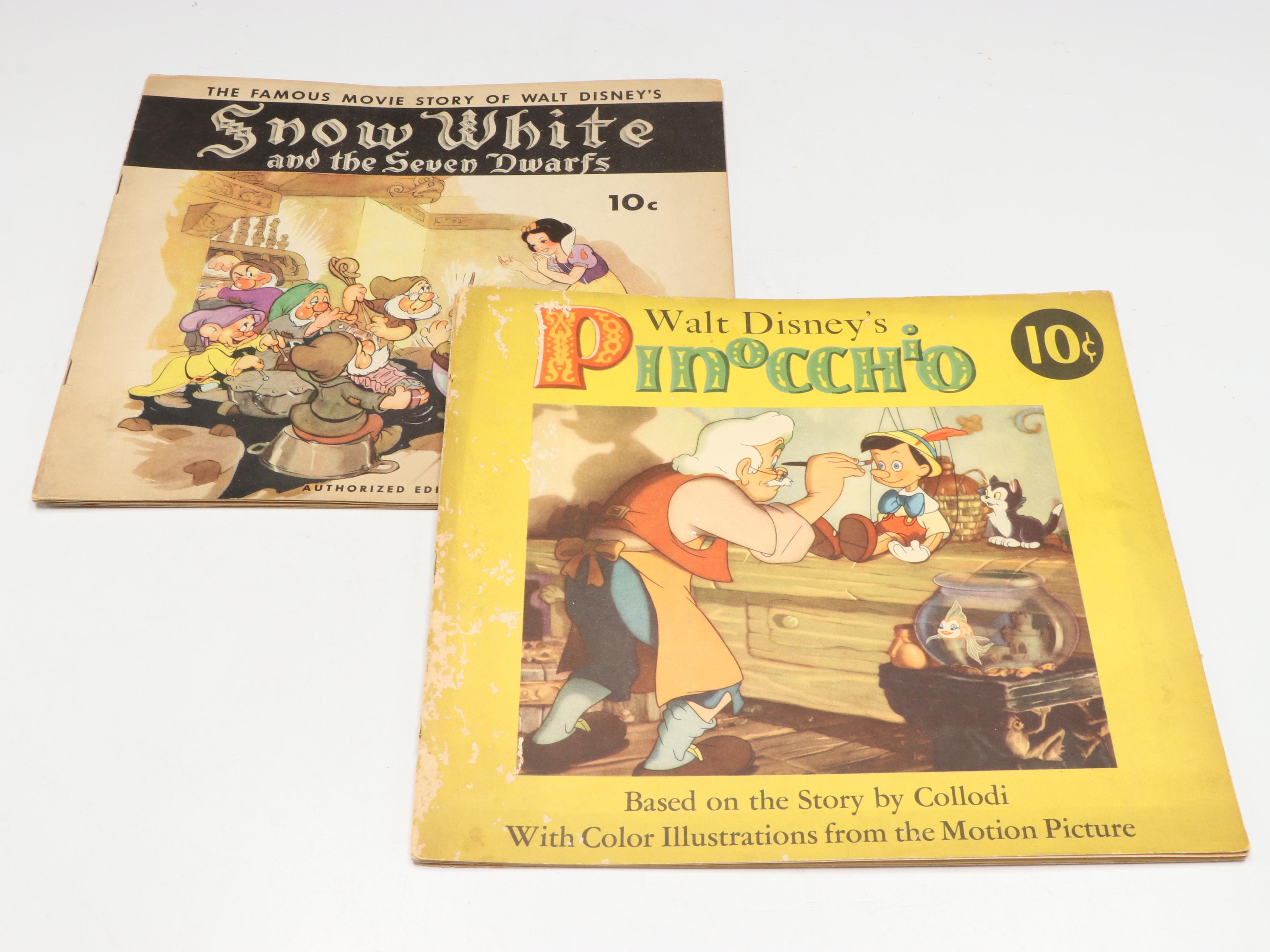 "Mickey Sees the U.S.A." with More Vintage Walt Disney Books