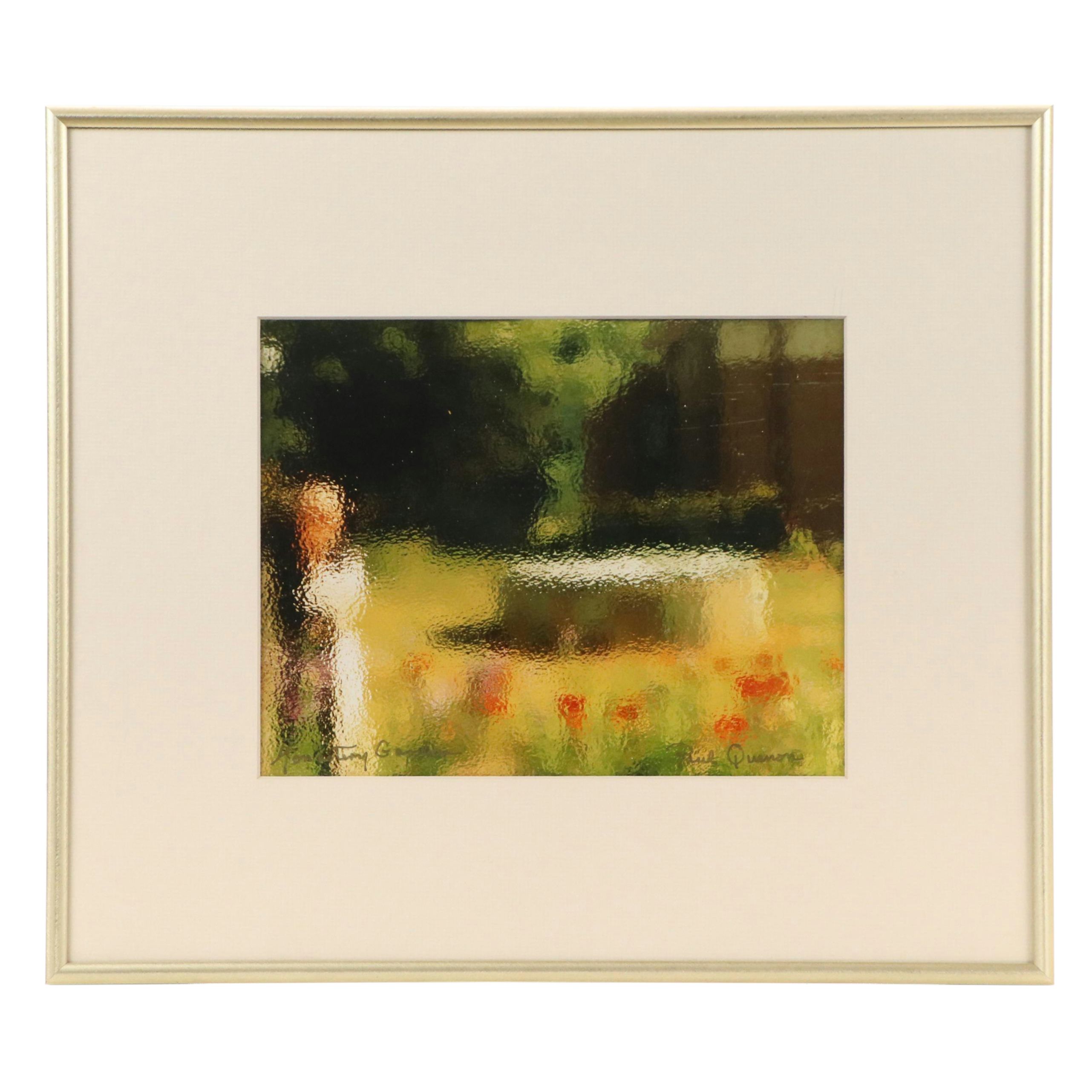 Br. Paul Quenon Chromogenic Color Print "Monastery Garden"