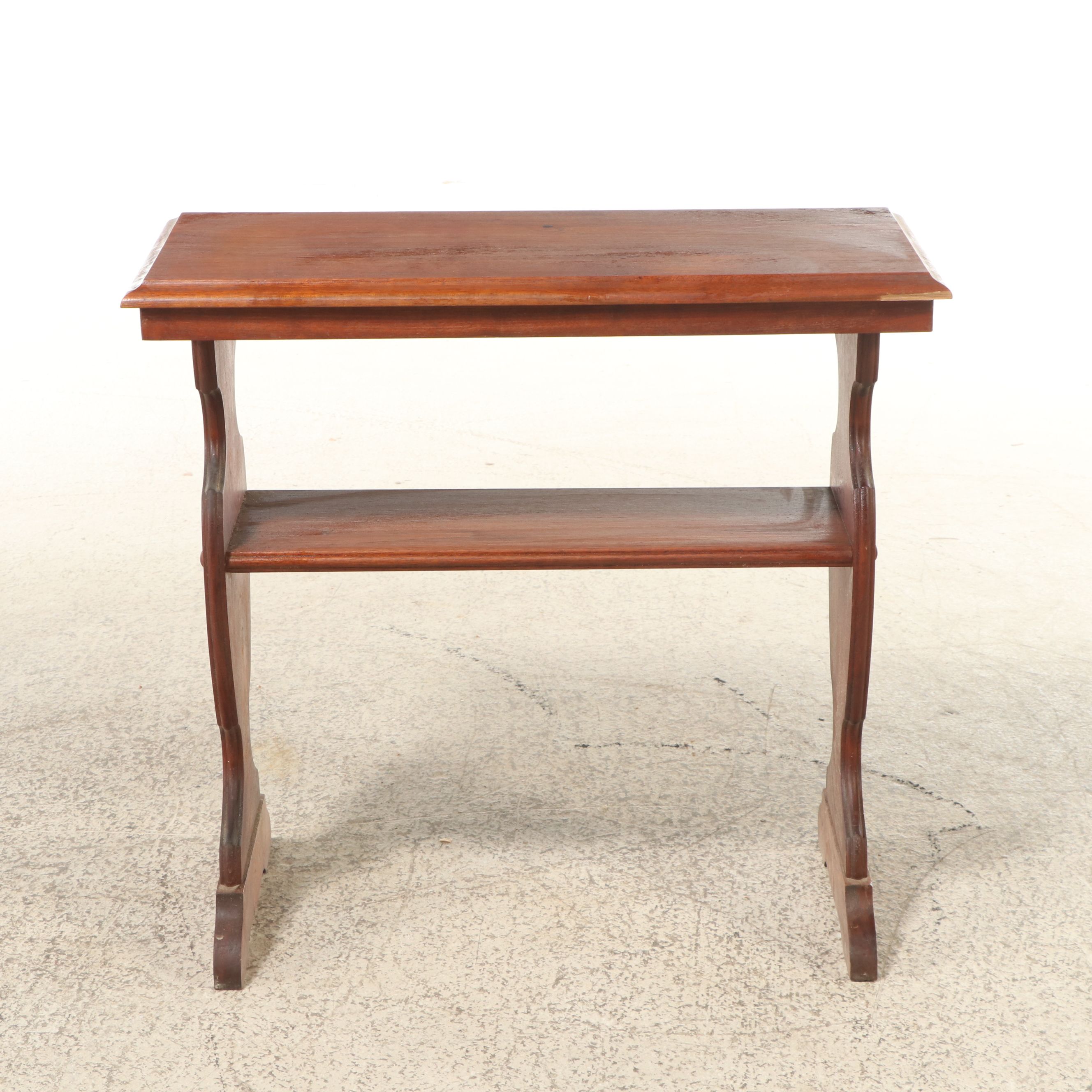 Pair of Jacobean Style Walnut Reading Tables, Mid to Late 20th Century