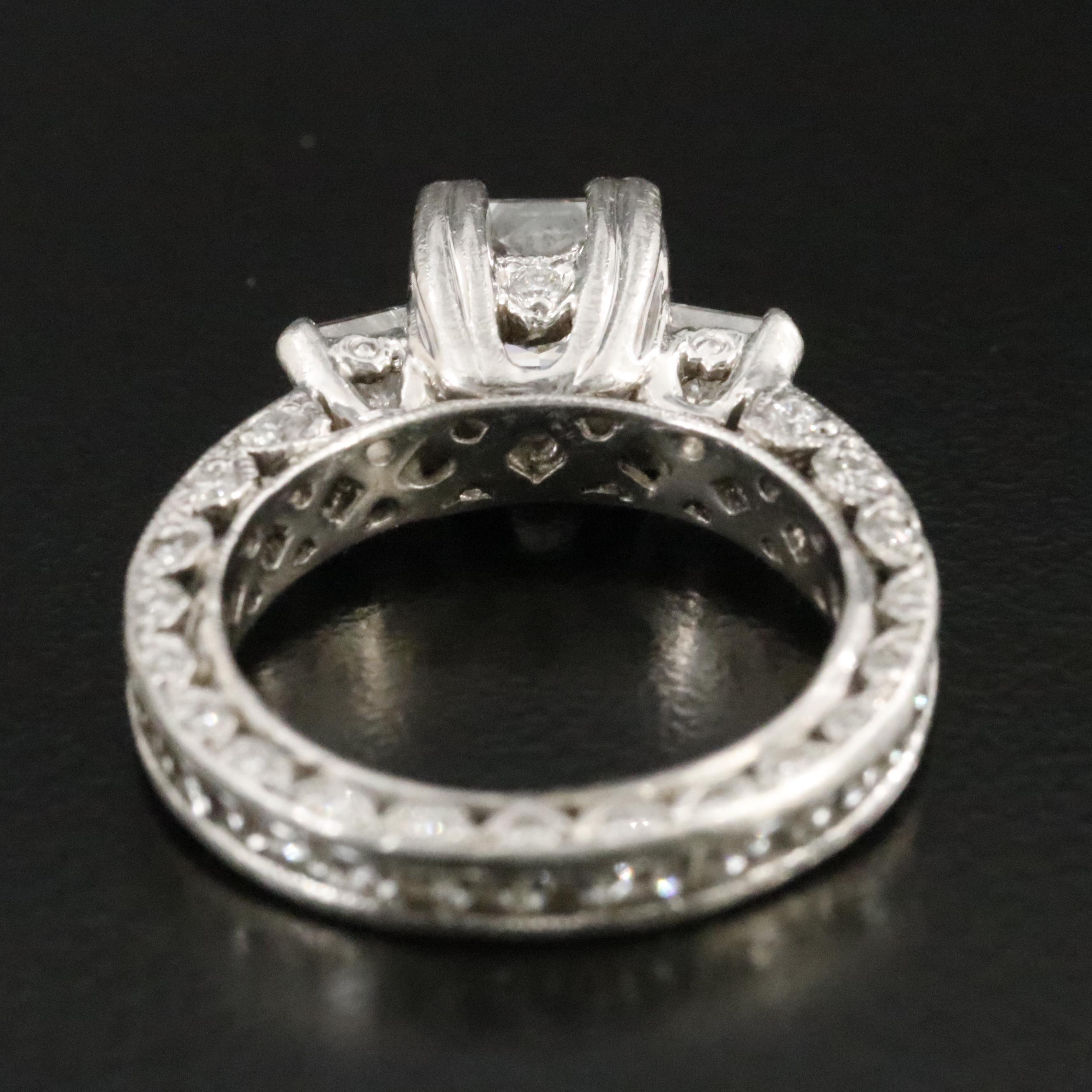 Tacori Platinum 1.84 CTW Diamond Ring