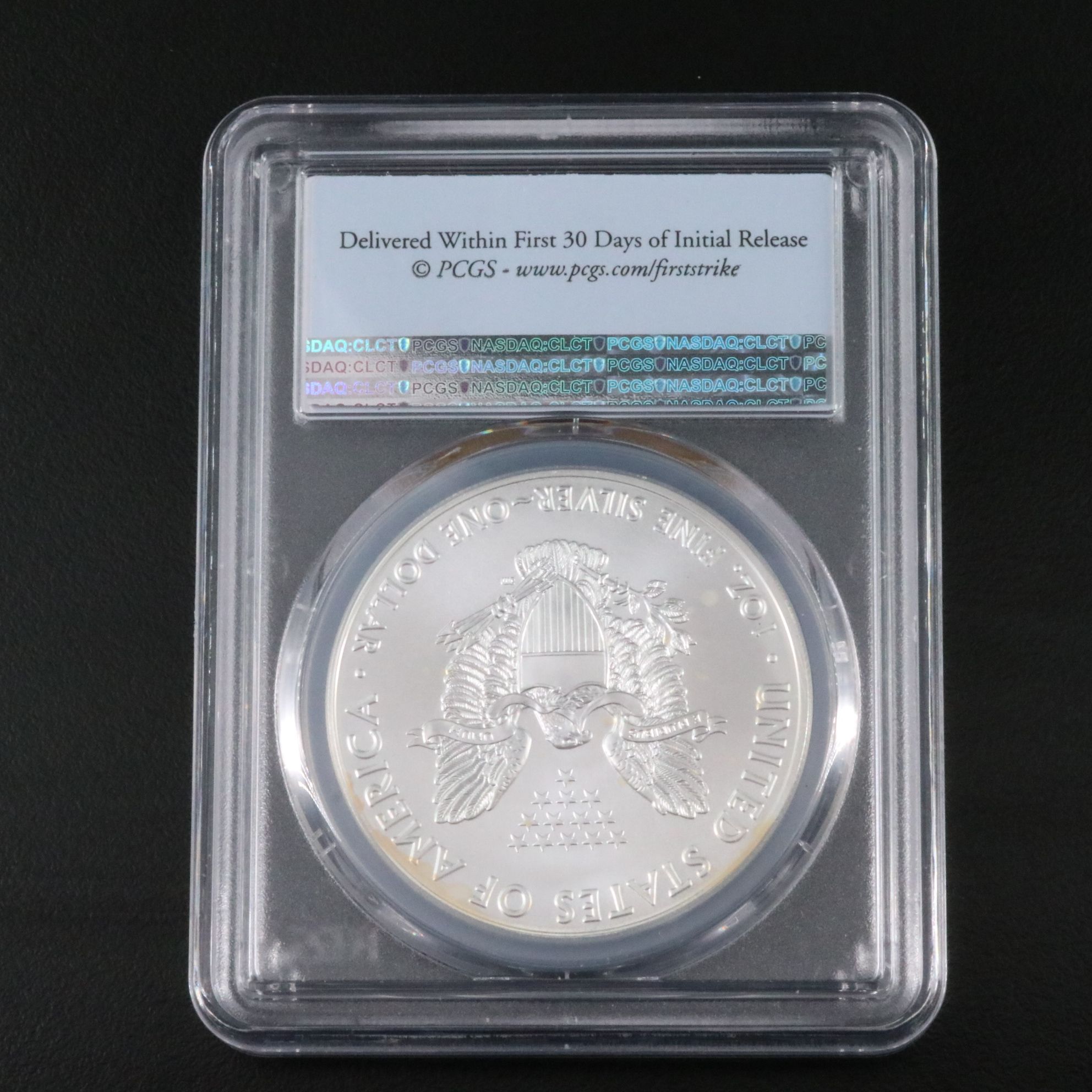 PCGS Graded MS70 2016-(W) $1 American Silver Eagle First Strike