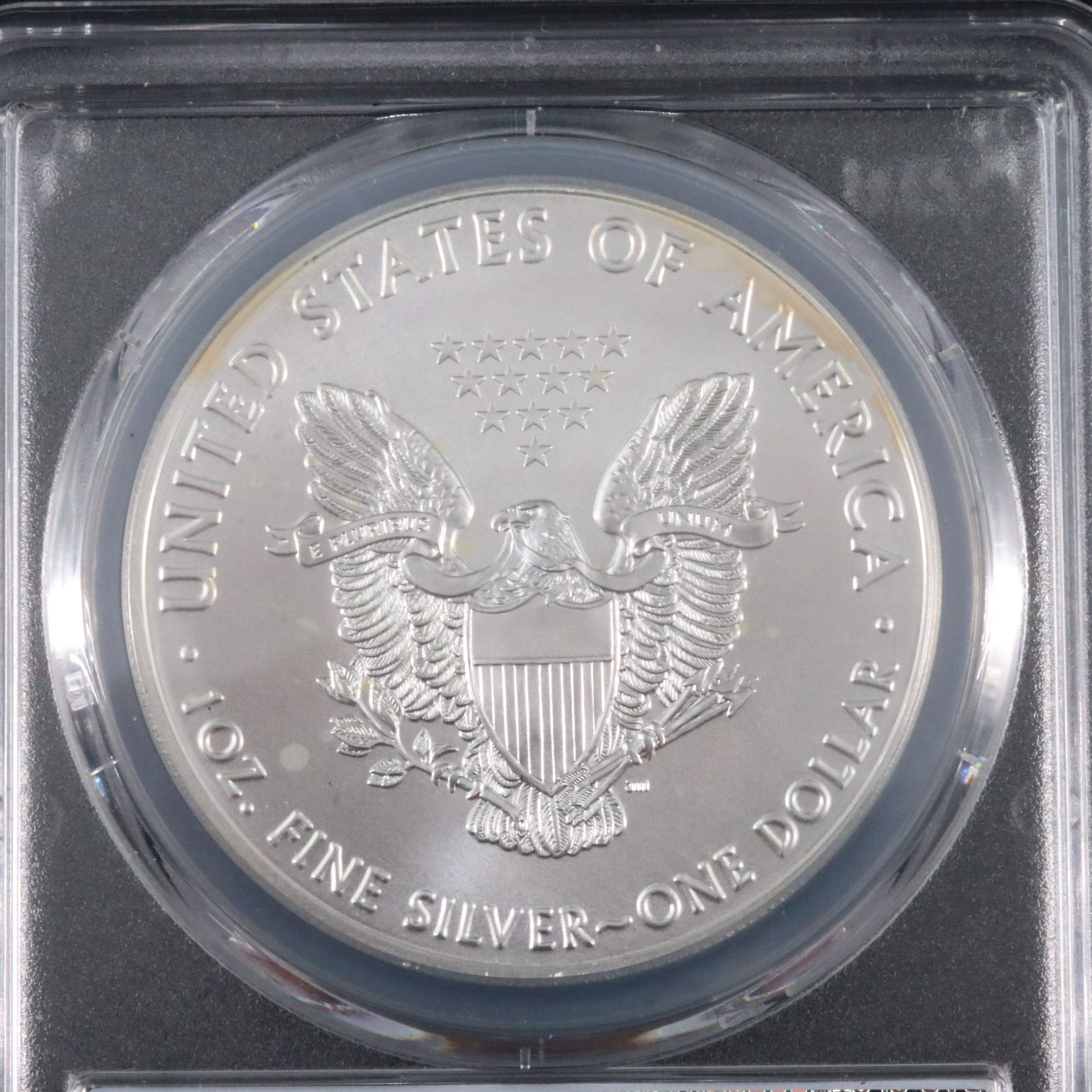 PCGS Graded MS70 2016-(W) $1 American Silver Eagle First Strike
