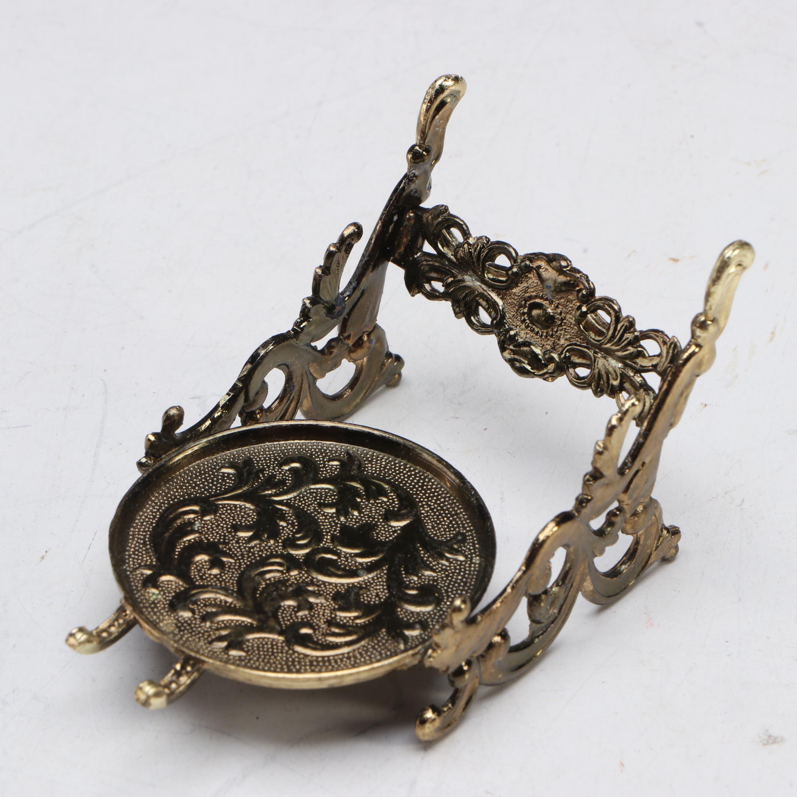 Stratton Metal and Enamel Powder Compacts with Other Stand and Compact