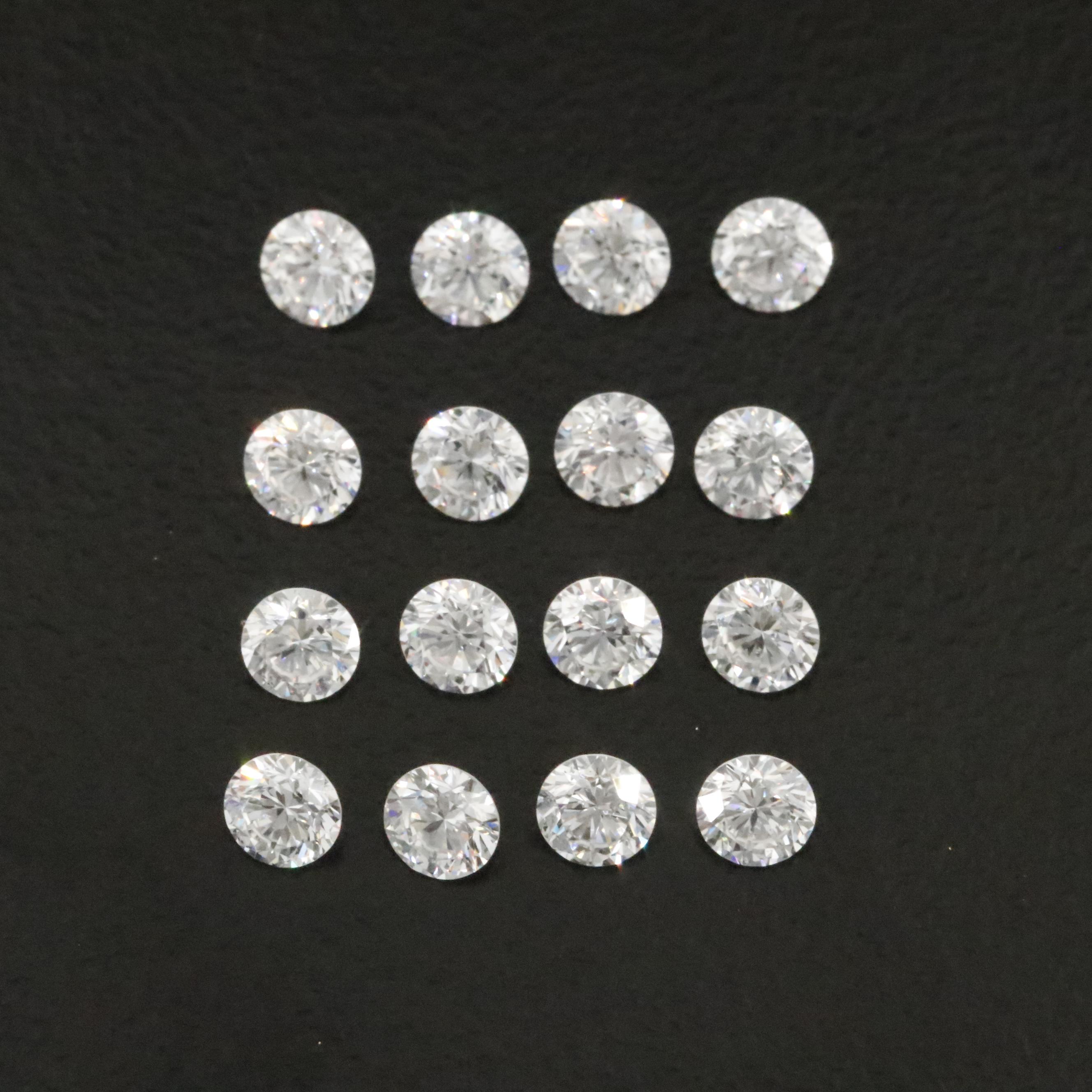 Loose 2.04 CTW Lab Grown Diamonds