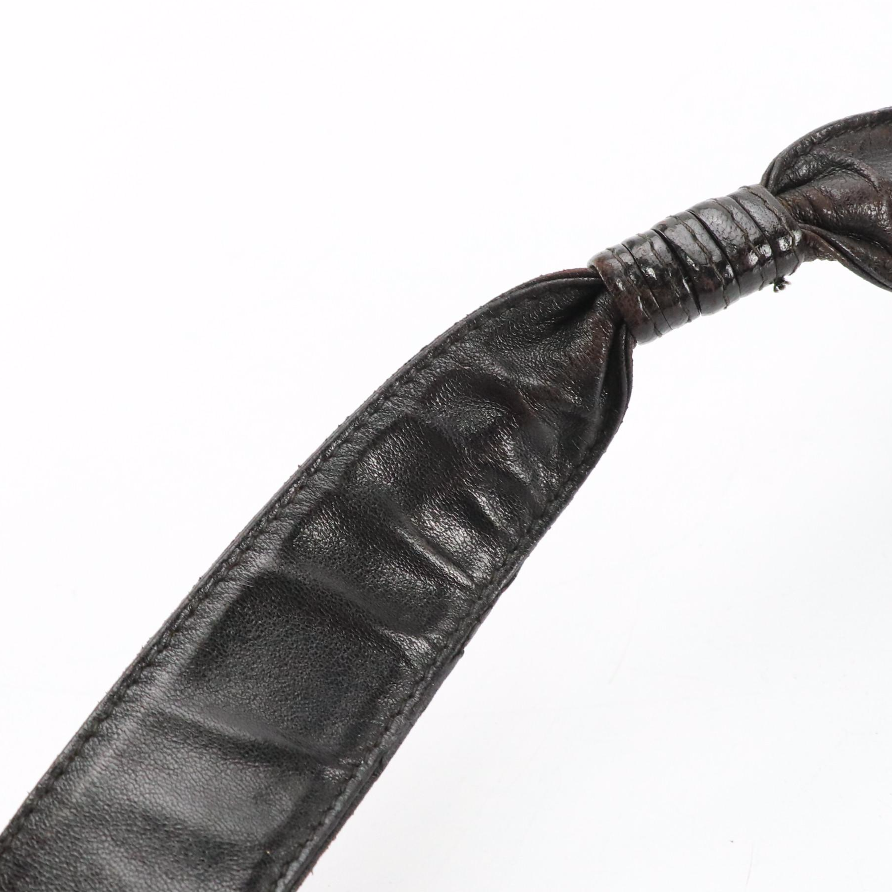 Chanel CC Stitched Flap Tassel Zip Shoulder Bag in Black Lambskin Leather