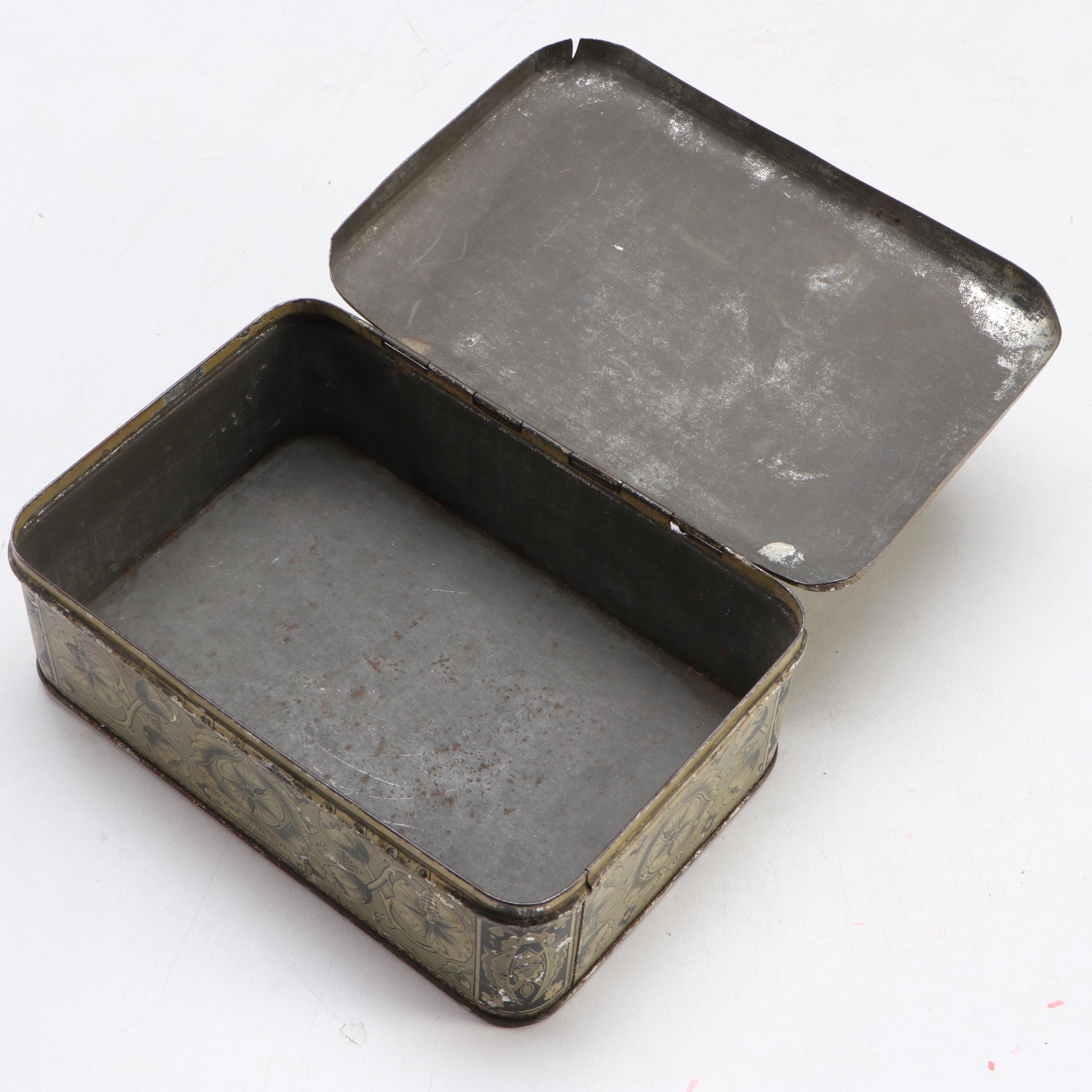 Somers Bros. with Other Tins and Canisters, Late 19th/Early 20th C.