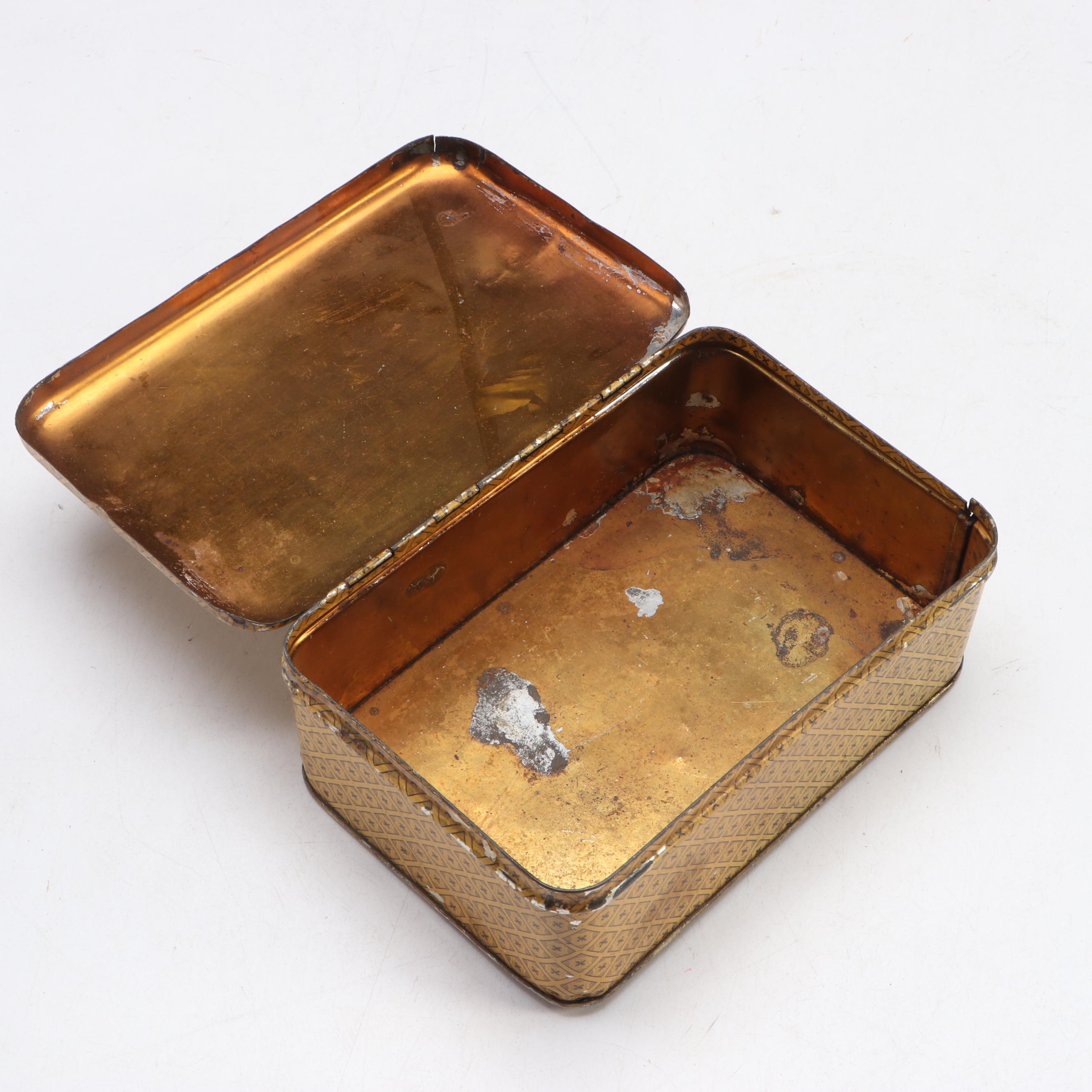 Somers Bros. with Other Tins and Canisters, Late 19th/Early 20th C.