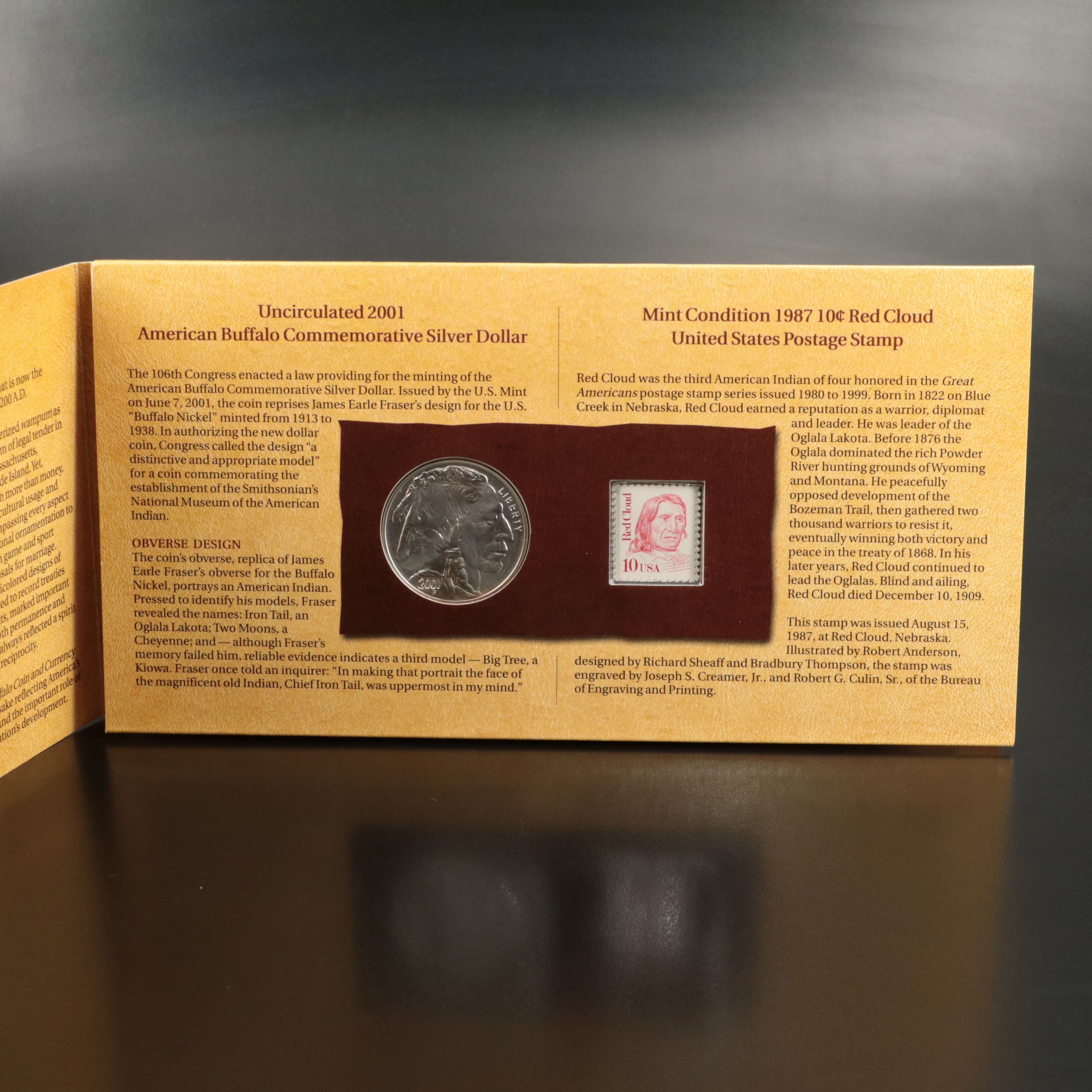 U.S. Mint "The American Buffalo Coin and Currency Set"