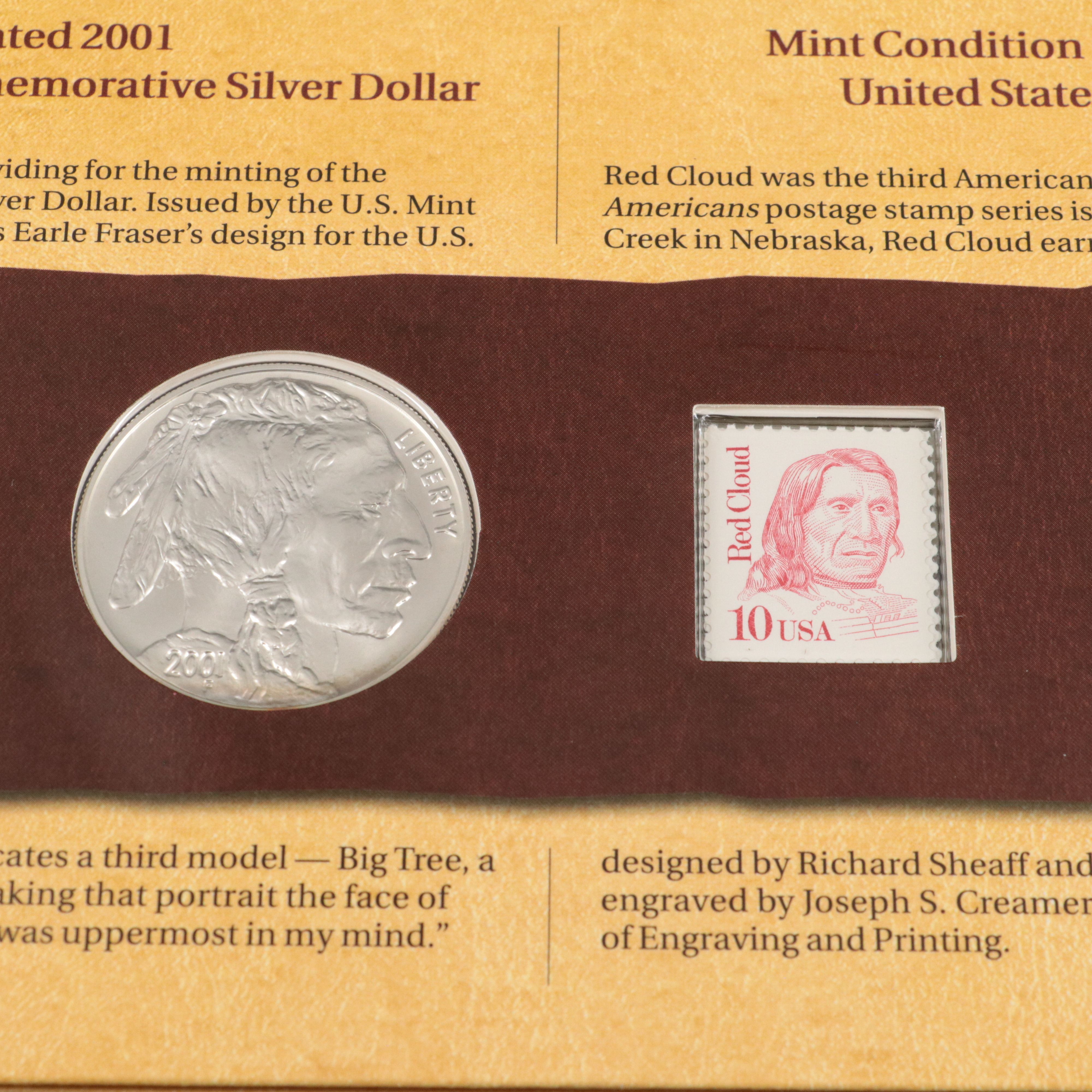 U.S. Mint "The American Buffalo Coin and Currency Set"