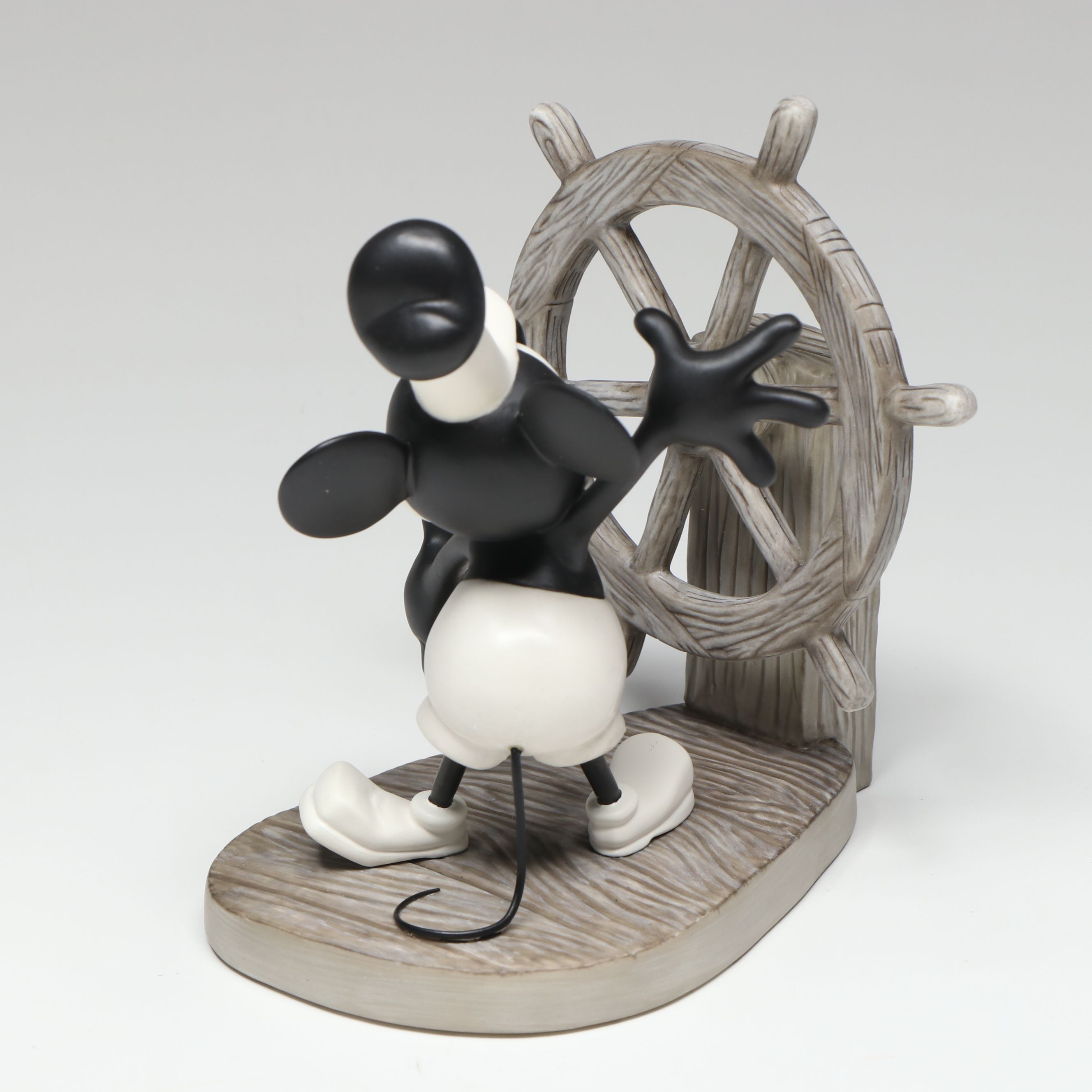 Disney Collectors Society "Steamboat Willie" and "The Wise Little Hen" Figures