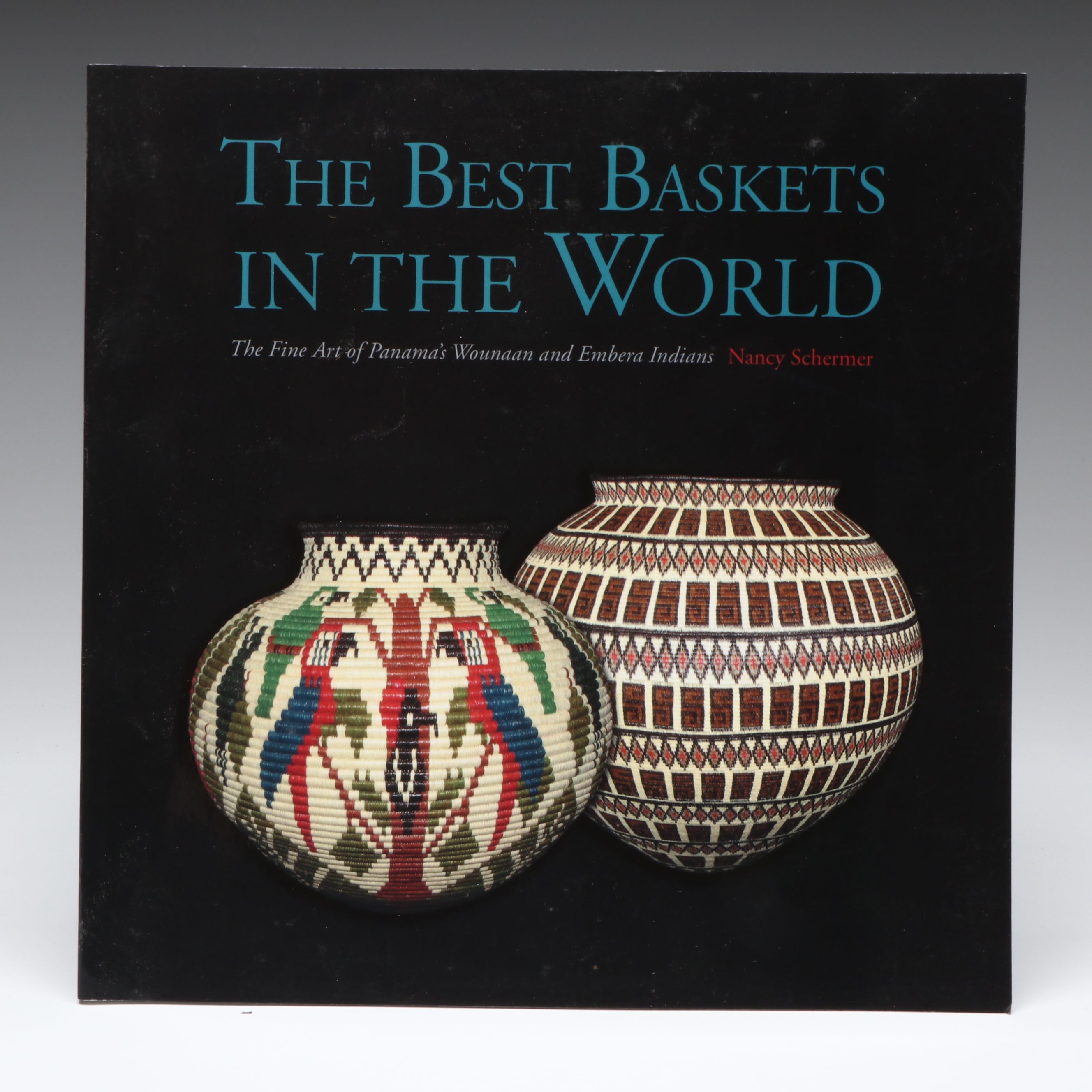 Panamanian Emberá-Wounaan Chunga Fiber Sheep and Porcupine Basketry Masks