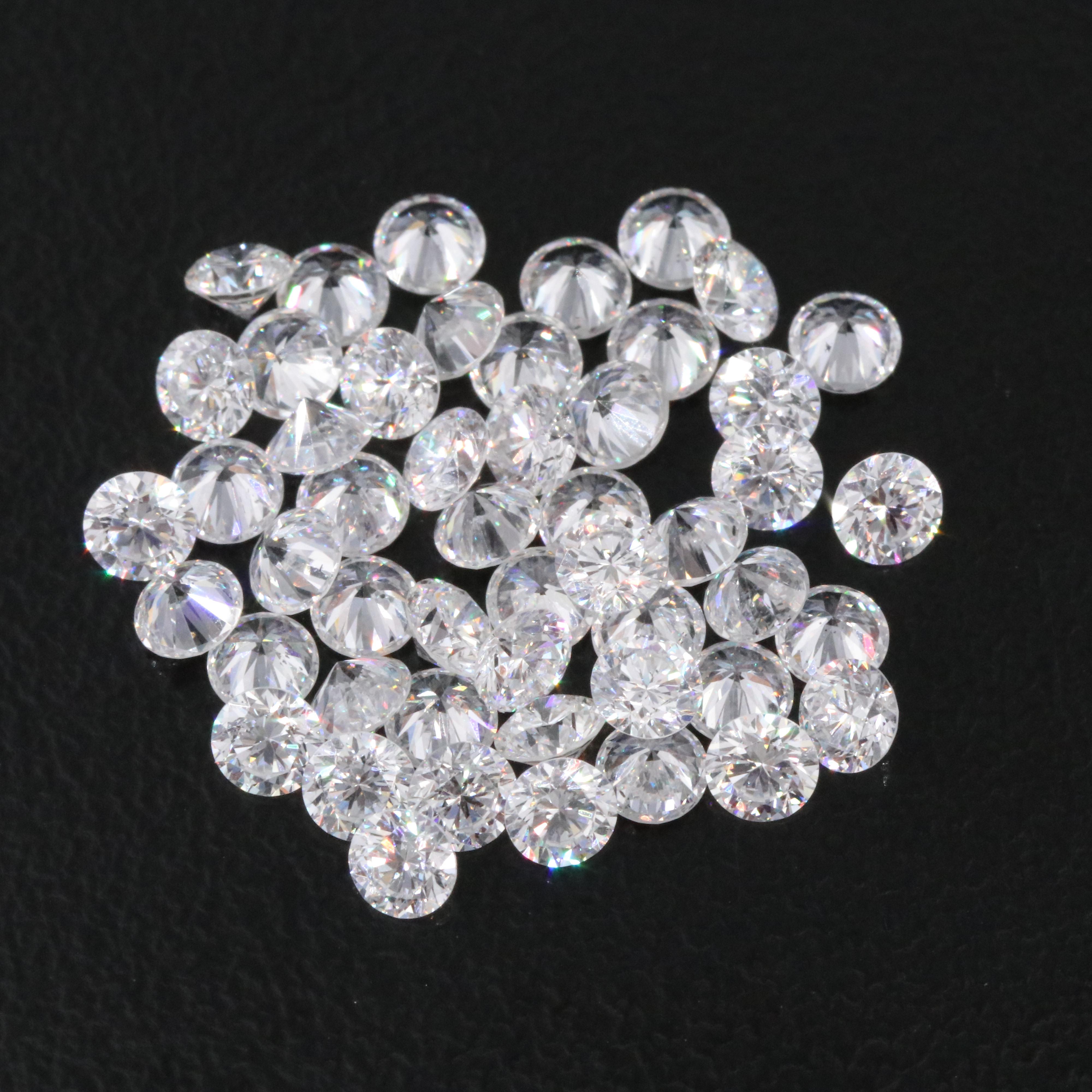 Loose 5.03 CTW Lab Grown Diamonds