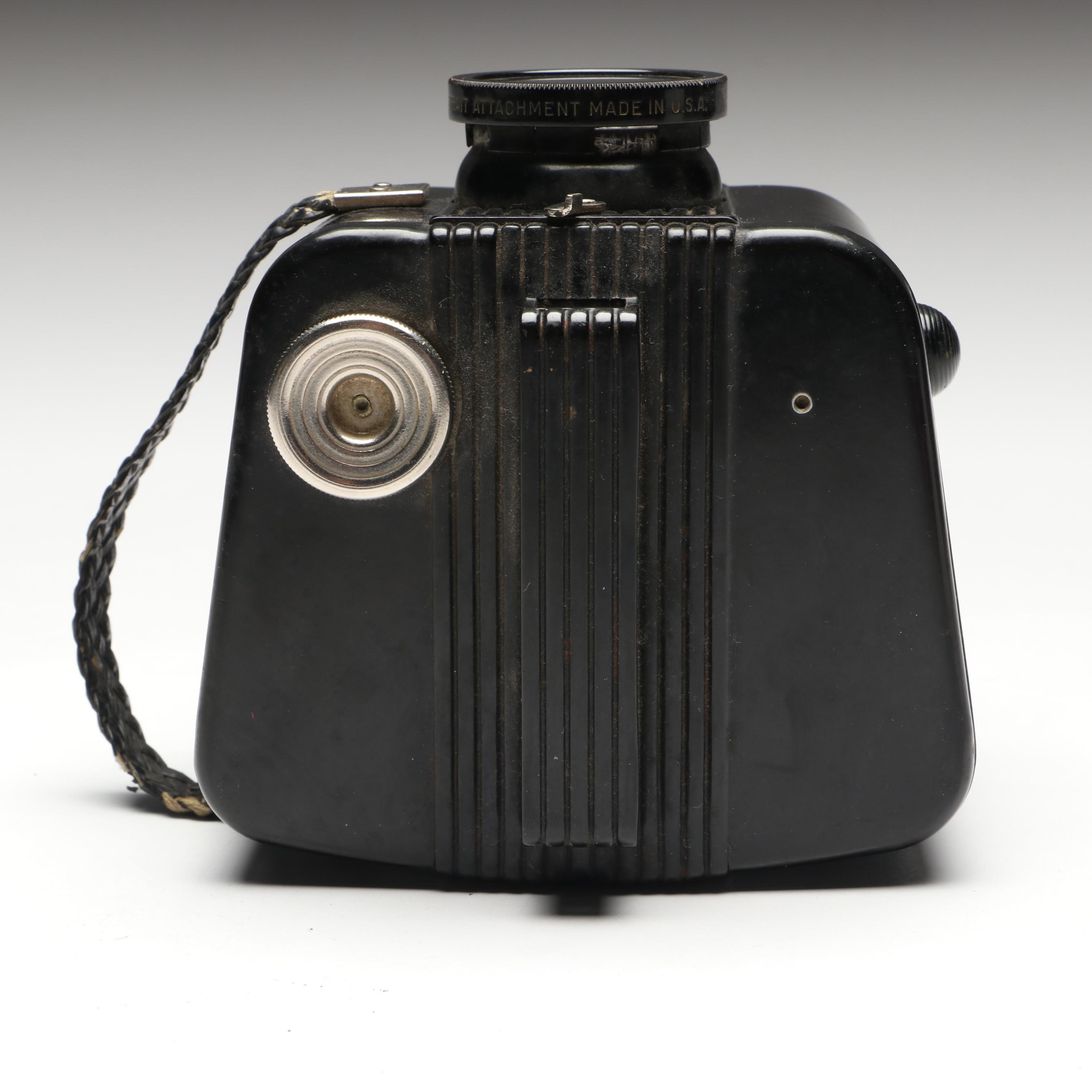 Kodak Six-20 Bull's Eye Brownie Box Camera, Mid-20th Century