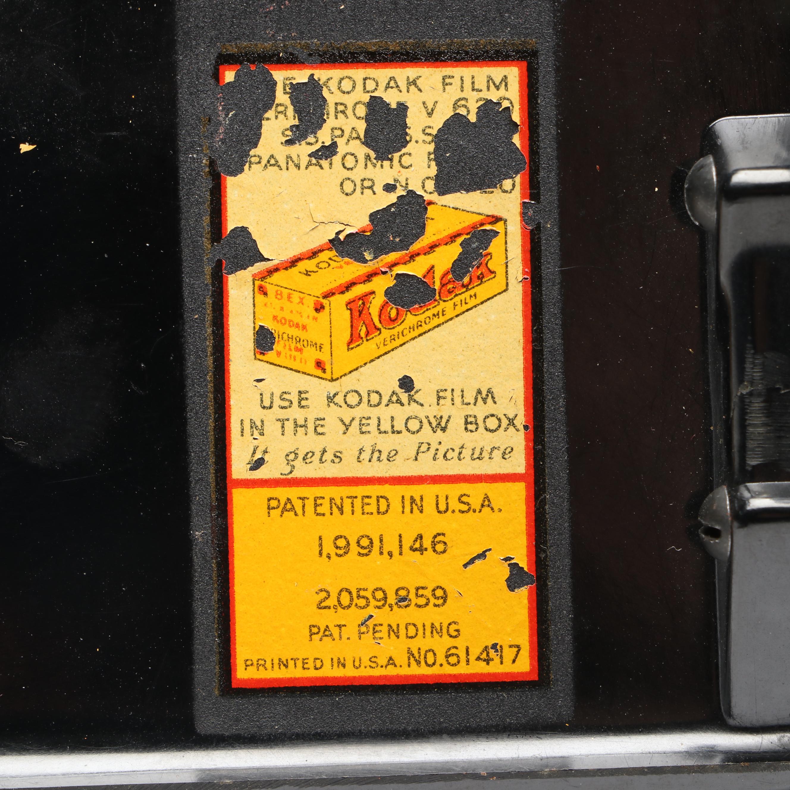 Kodak Six-20 Bull's Eye Brownie Box Camera, Mid-20th Century