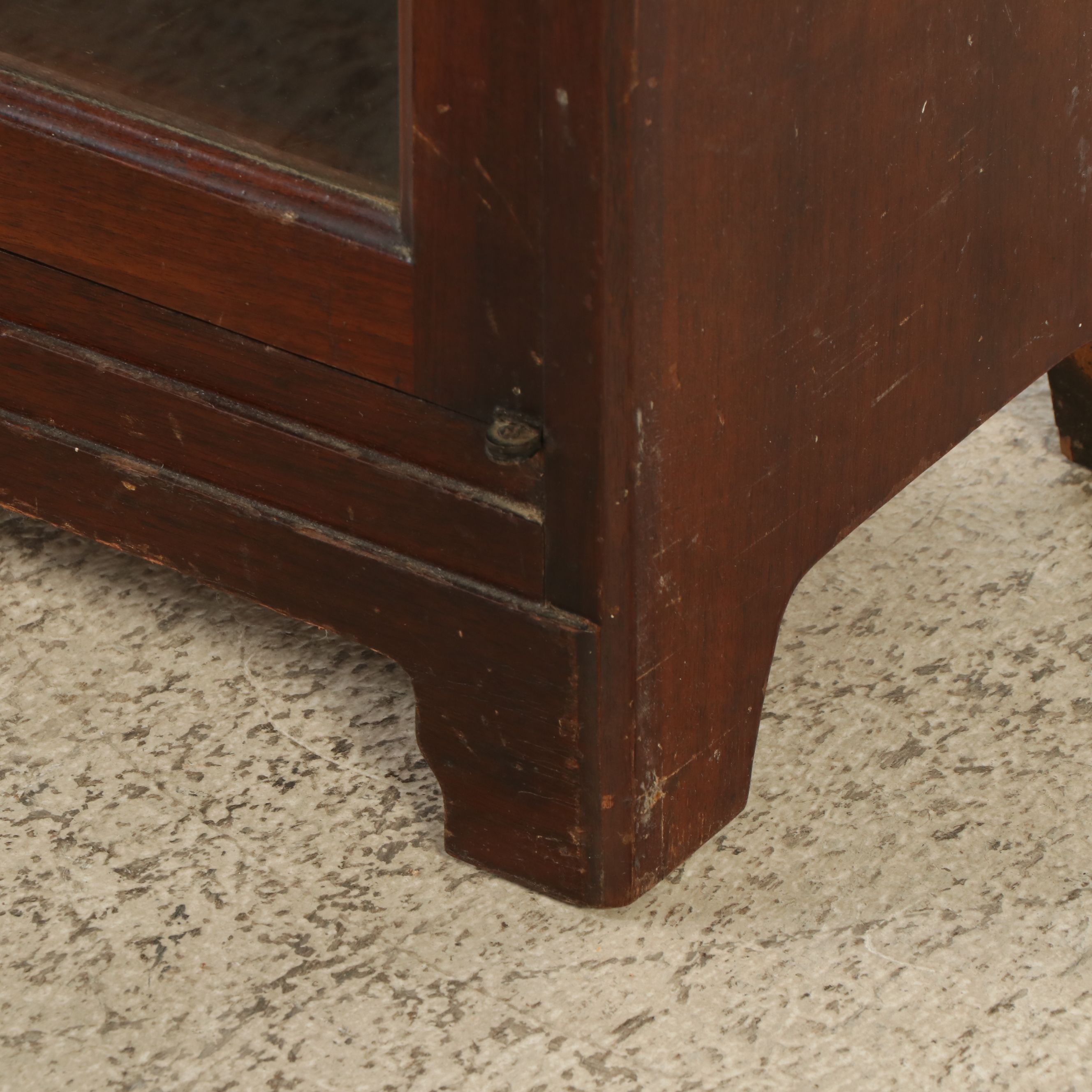 Pair of Globe-Wernicke "Ardmore" Walnut and Glass Front Bookcases