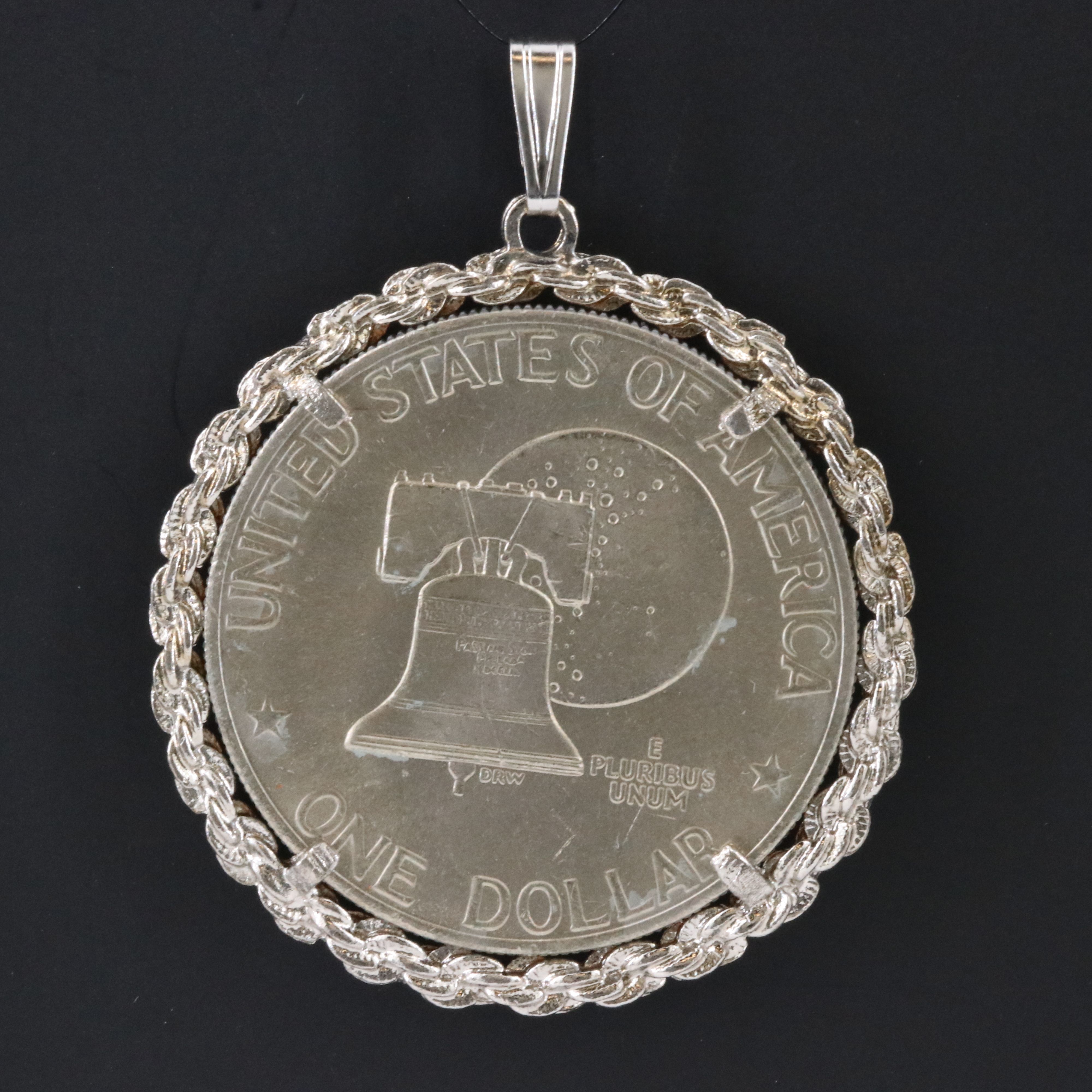 1976 Eisenhower Dollar Pendant