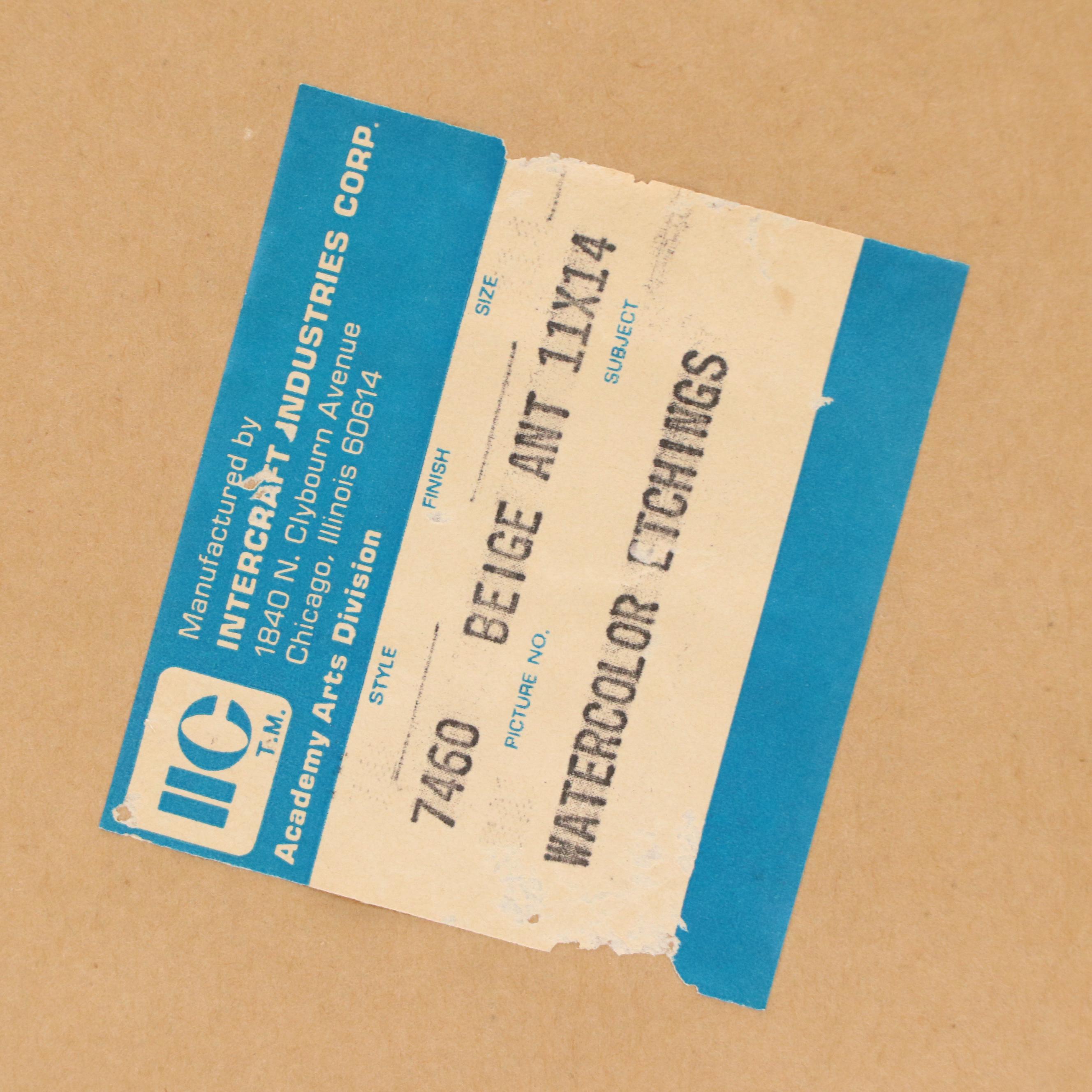 After Roger Hebbelinck "Belin" Offset Lithographs, Mid-20th Century