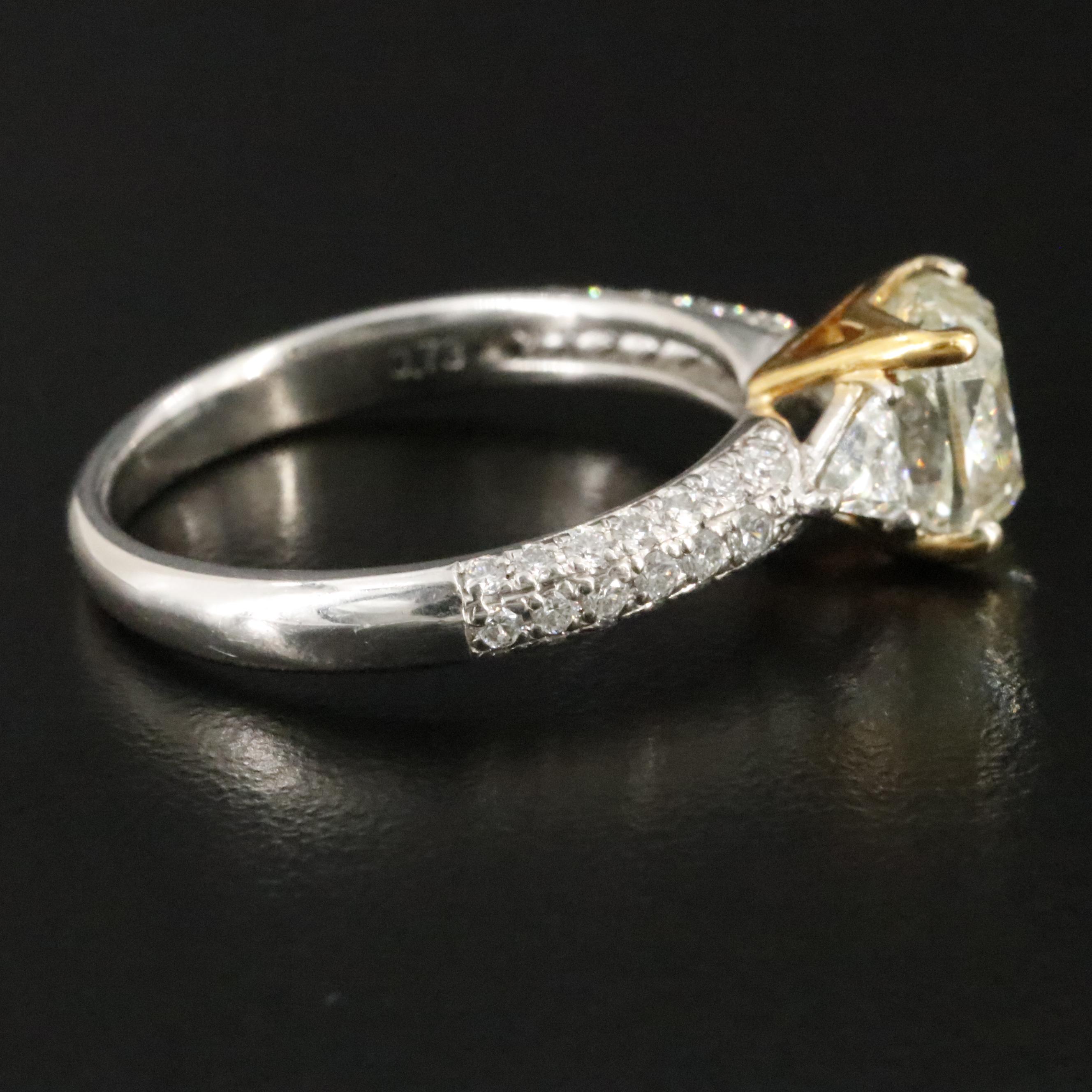 Platinum 2.89 CTW Diamond Ring